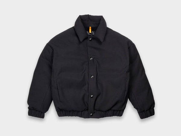 R21D6 "Double Down Blouson" Black Impact Wool