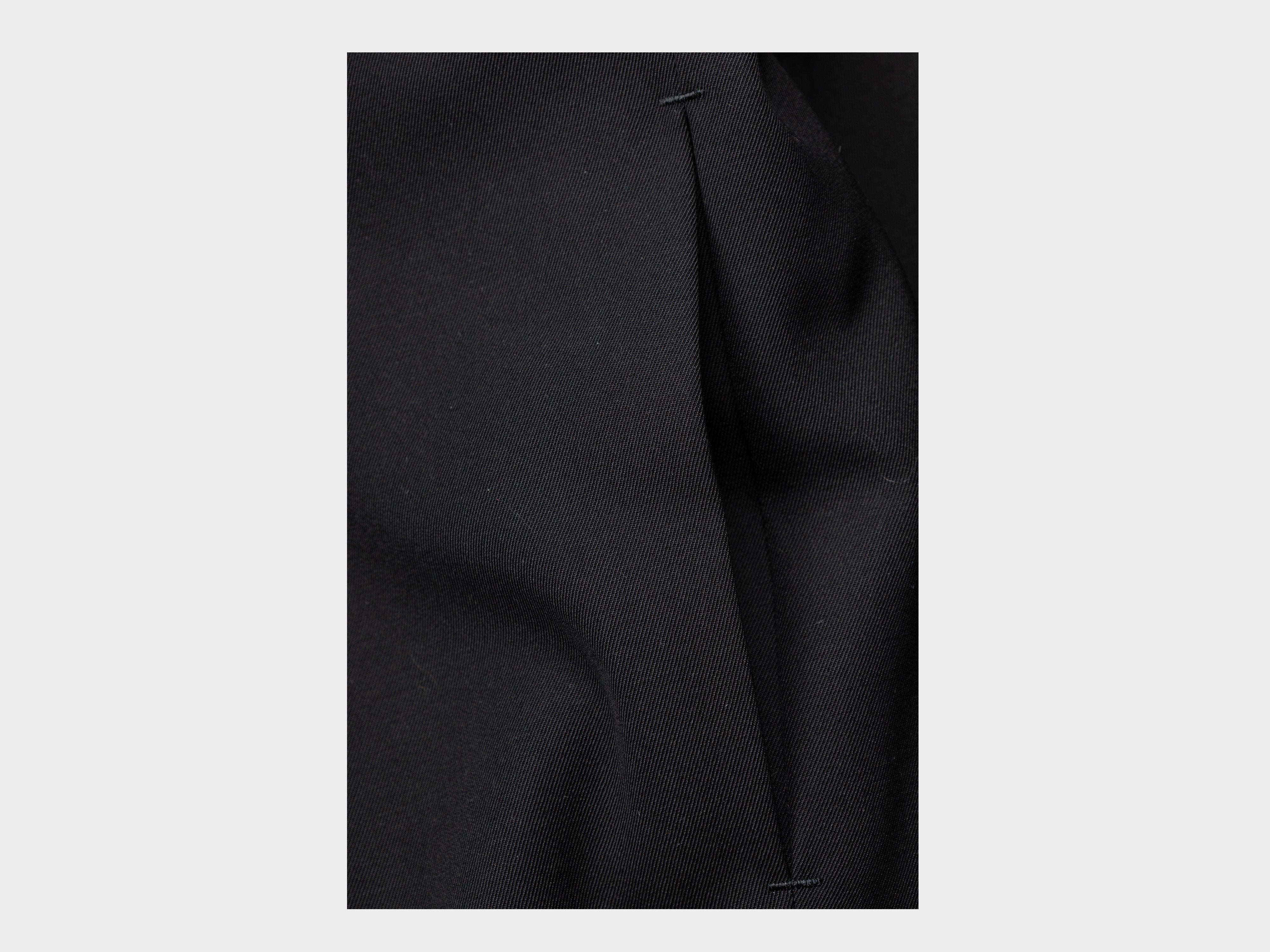 R21D6 "Double Down Blouson" Black Impact Wool