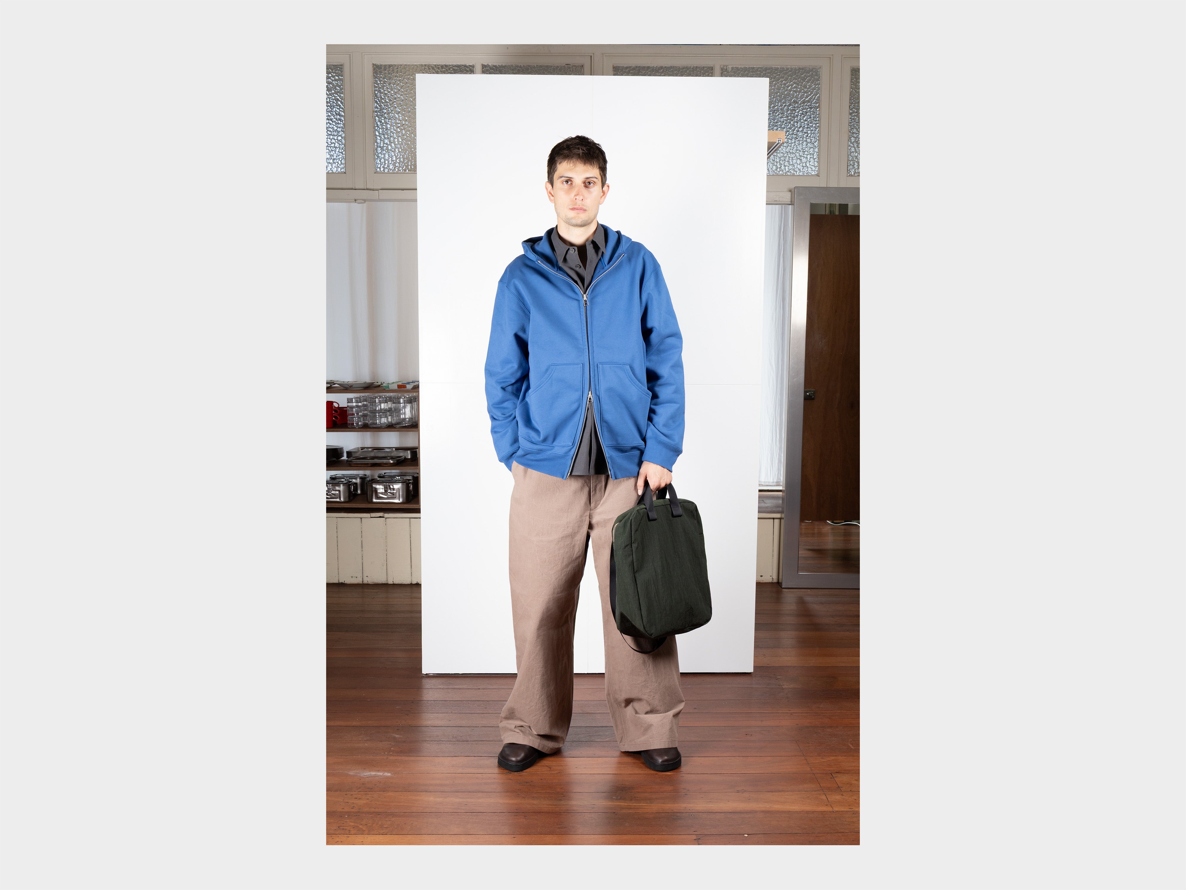 R21B0 "Zip Tote" Jungle Nylon