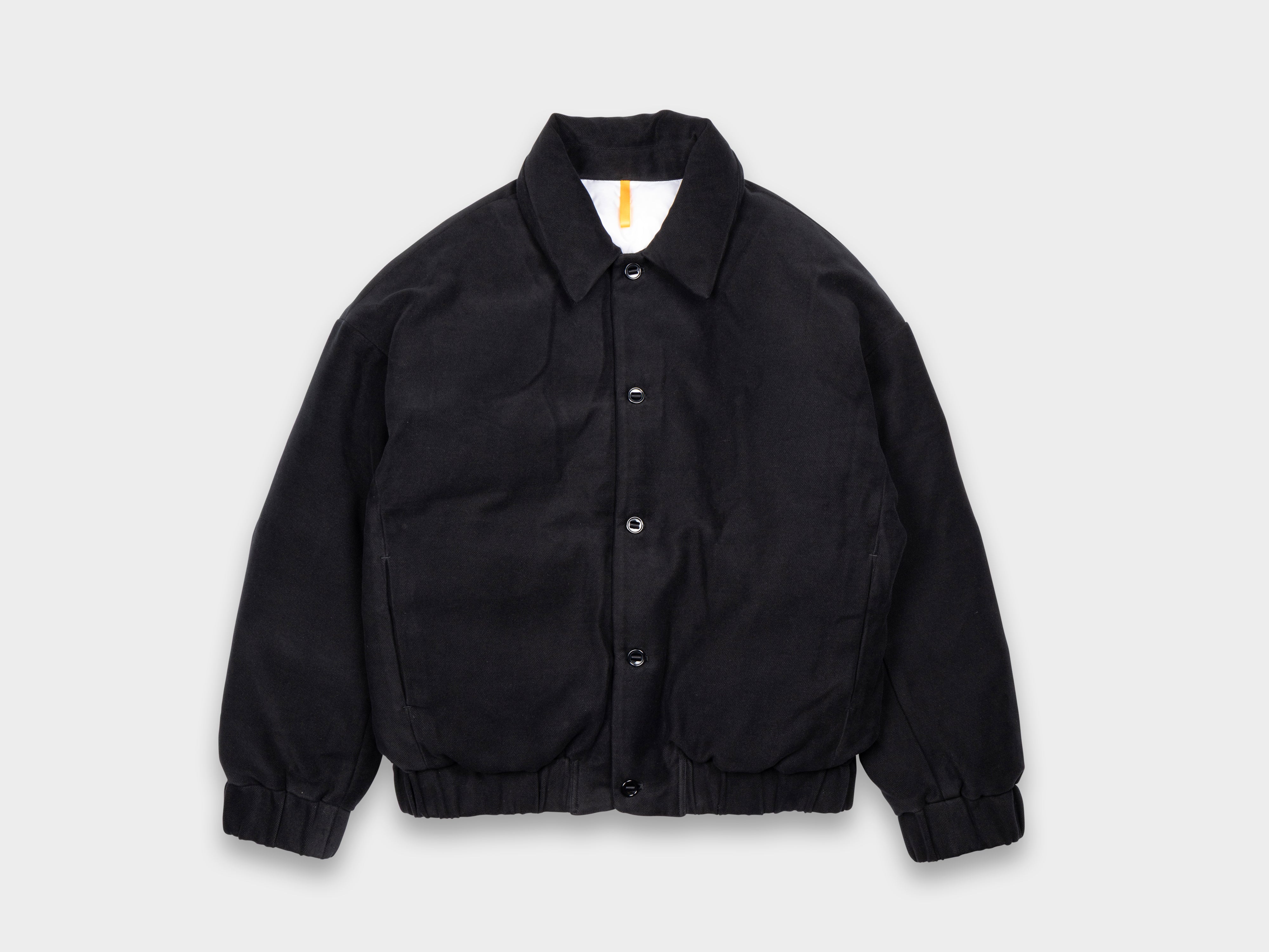 R21D3 "Down Blouson" Fluid Supima Back-Satin