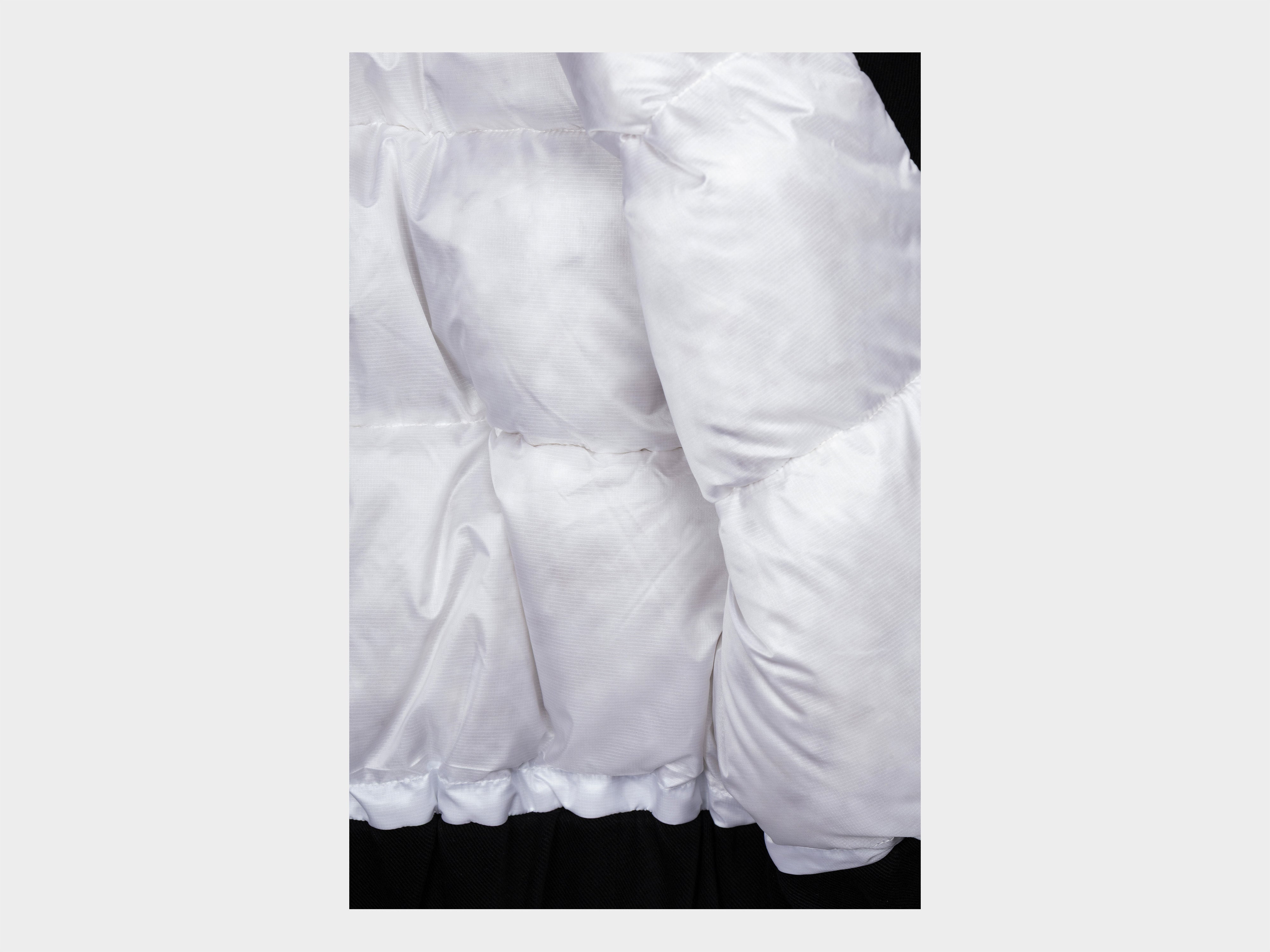 R21D3 "Down Blouson" Fluid Supima Back-Satin