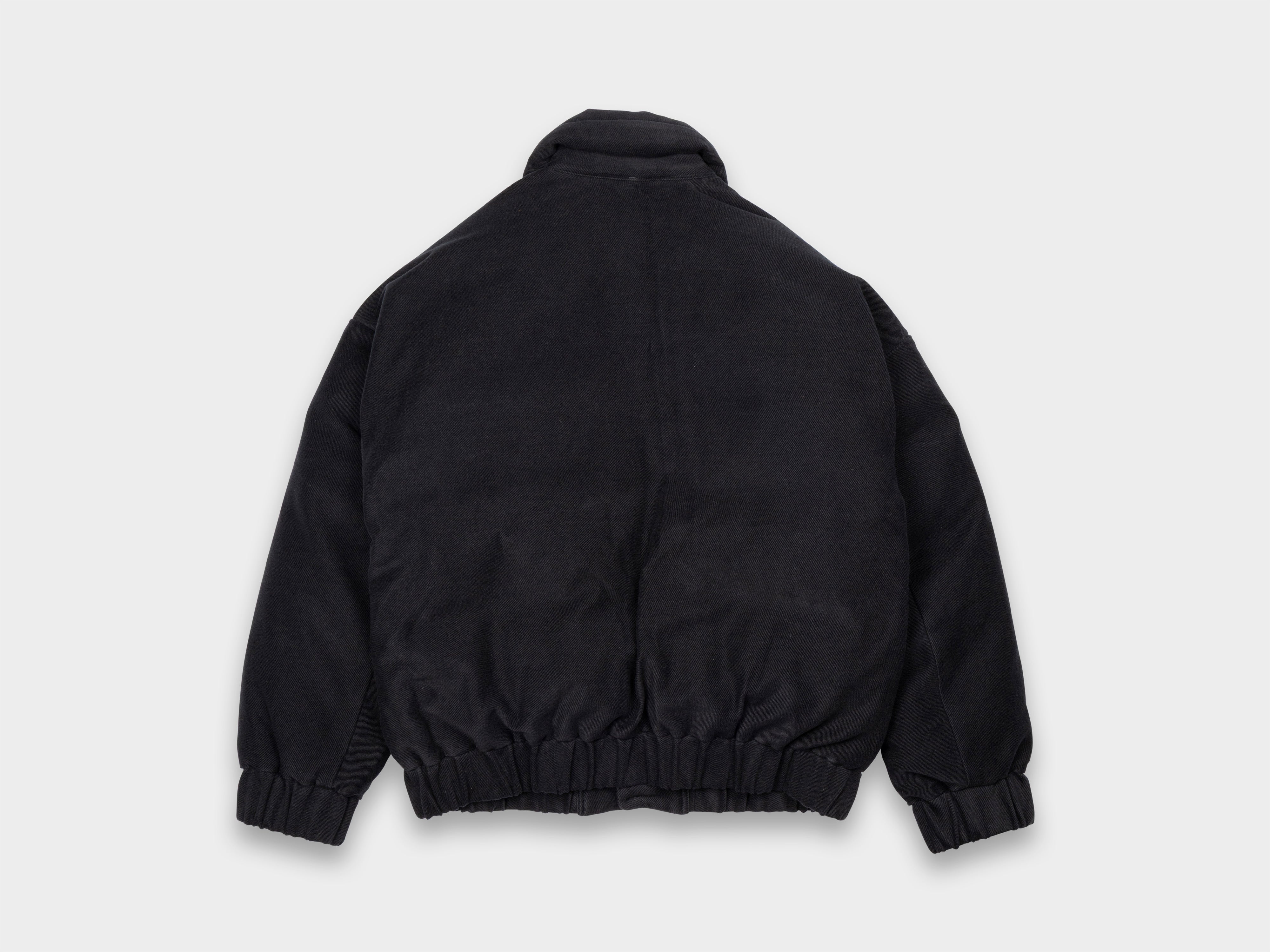 R21D3 "Down Blouson" Fluid Supima Back-Satin