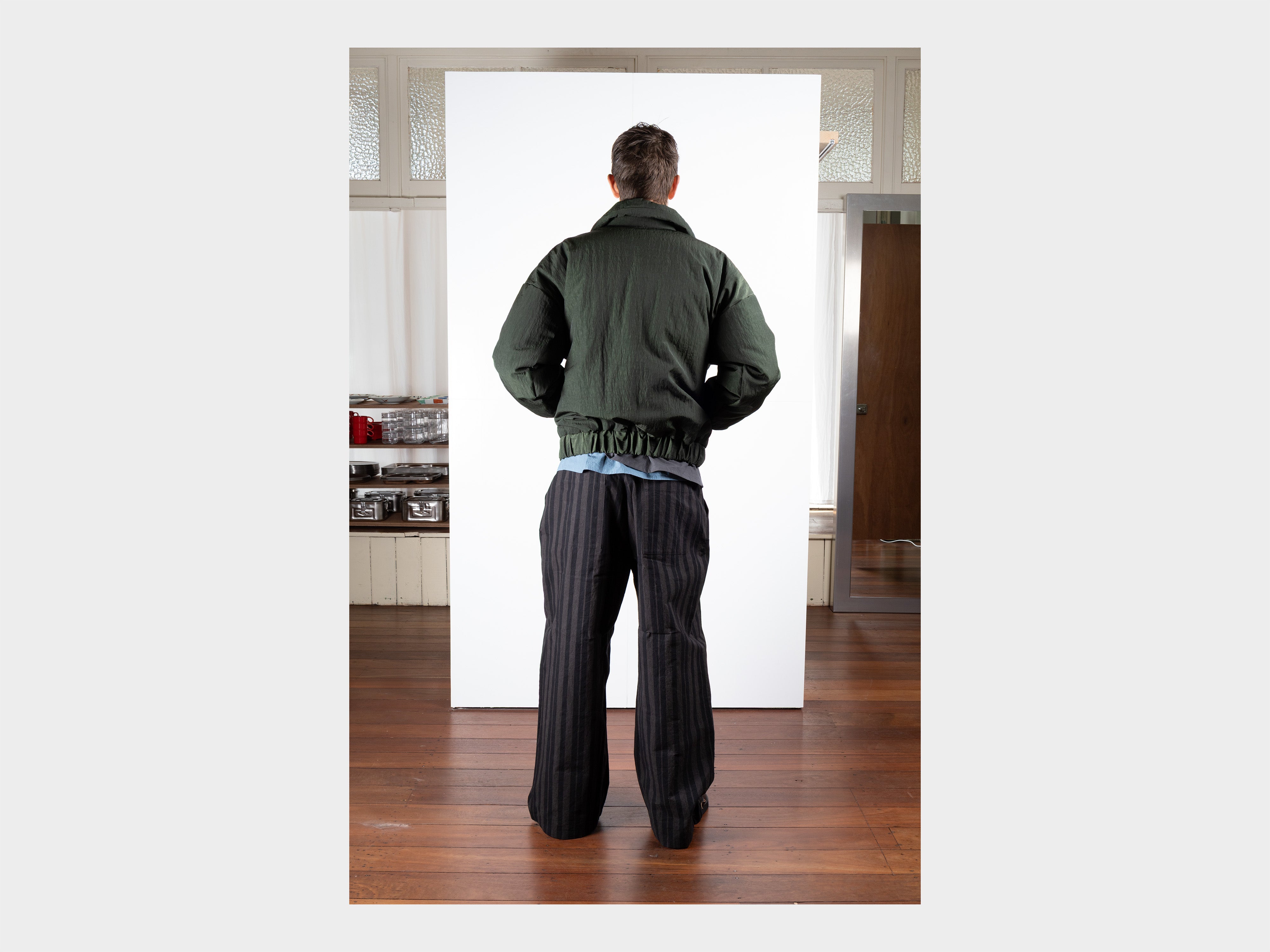 R21D3 "Down Blouson" Jungle Nylon