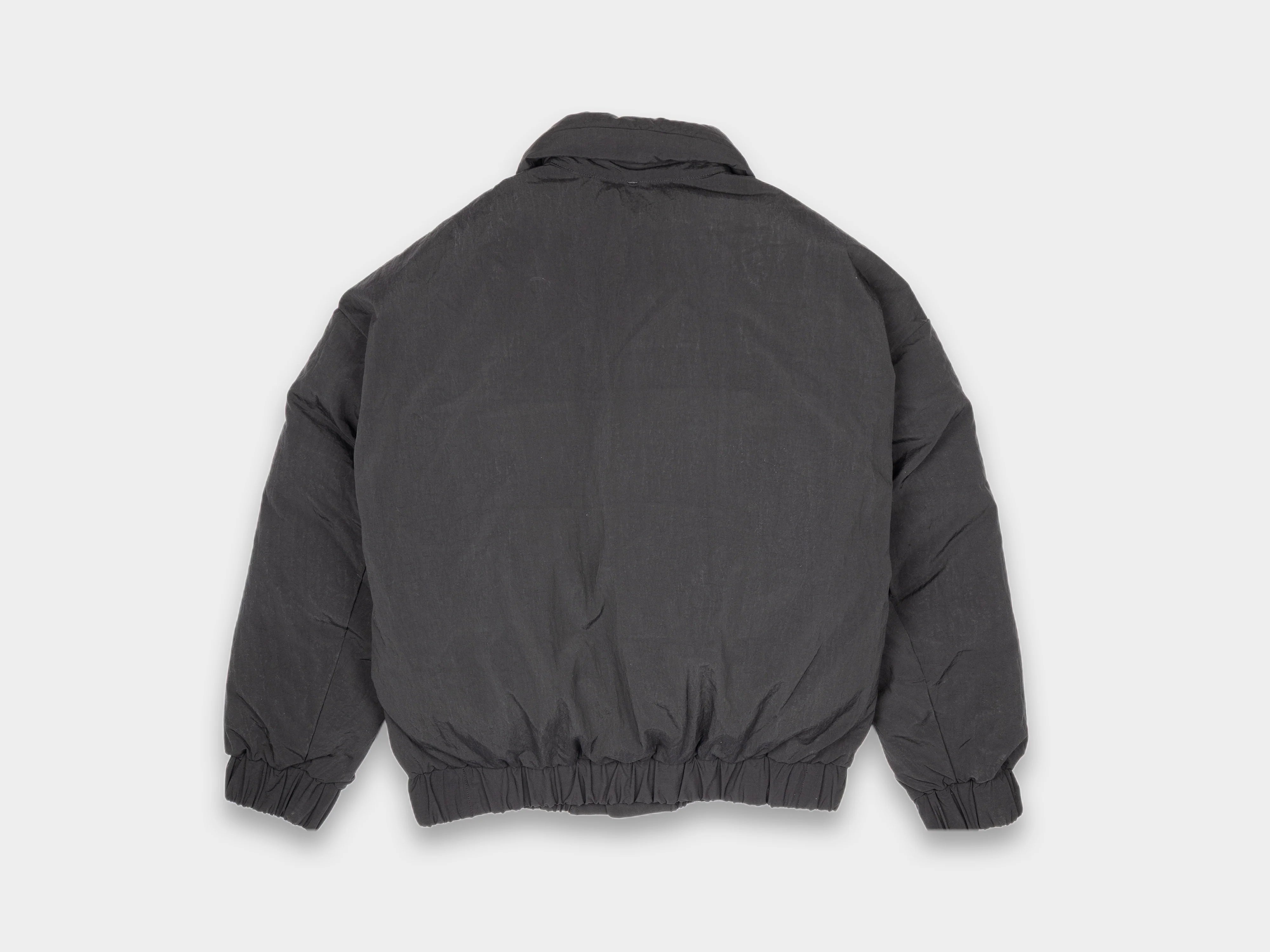 R0D6 "Double Down Blouson" Black Recycled Nylon