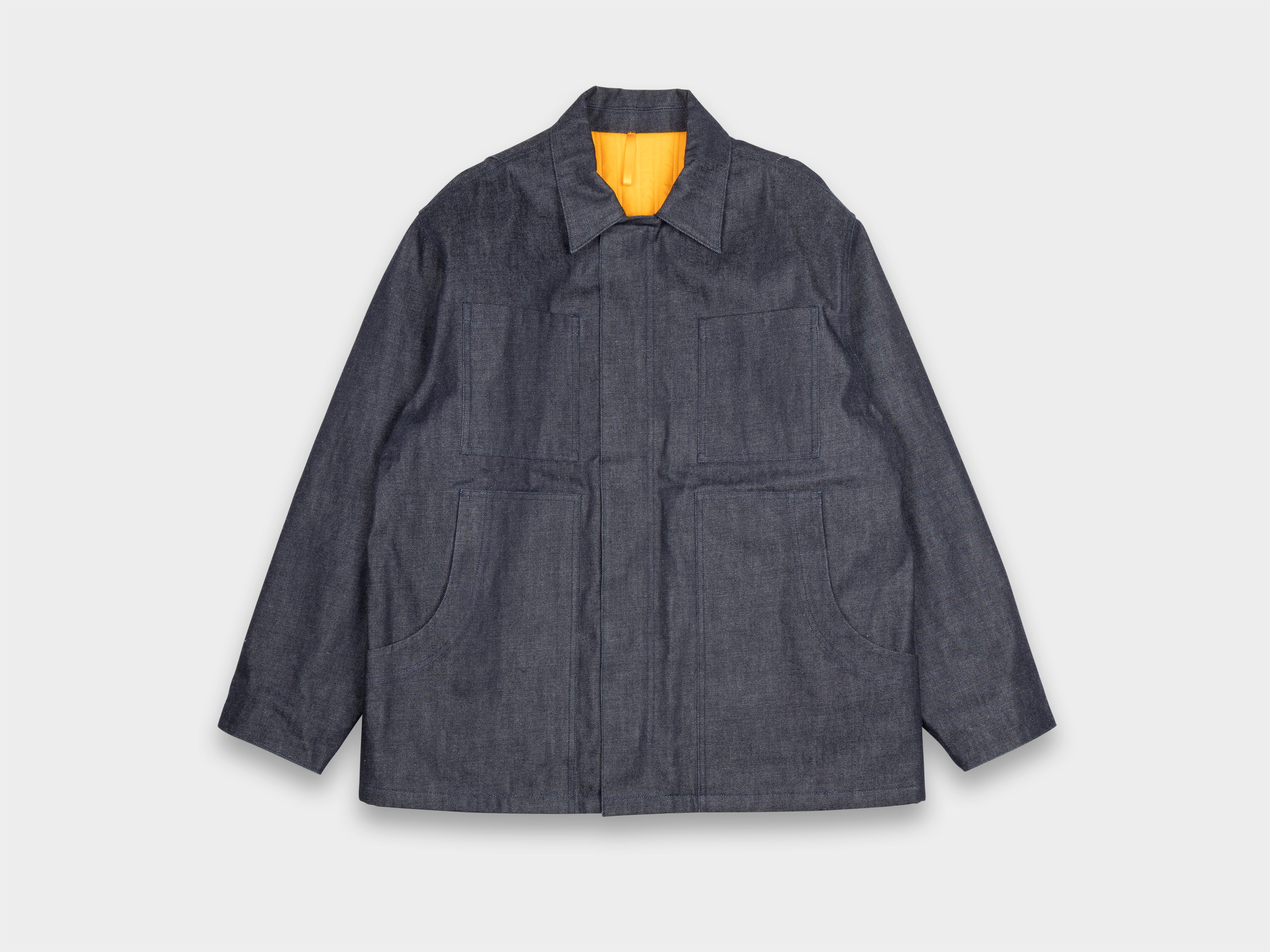 R21J1 "Jebok Coat" Organic Raw Denim