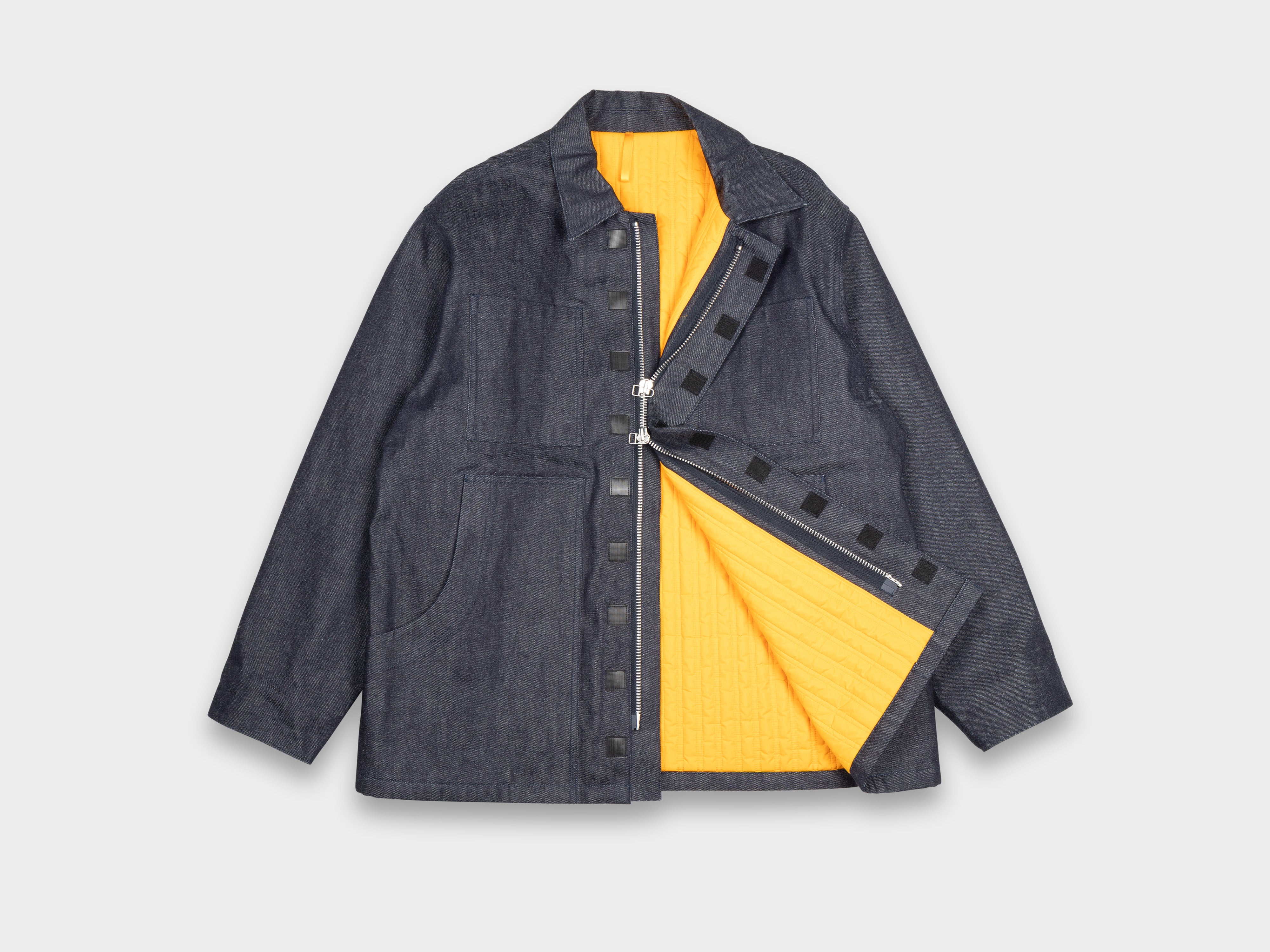 R21J1 "Jebok Coat" Organic Raw Denim