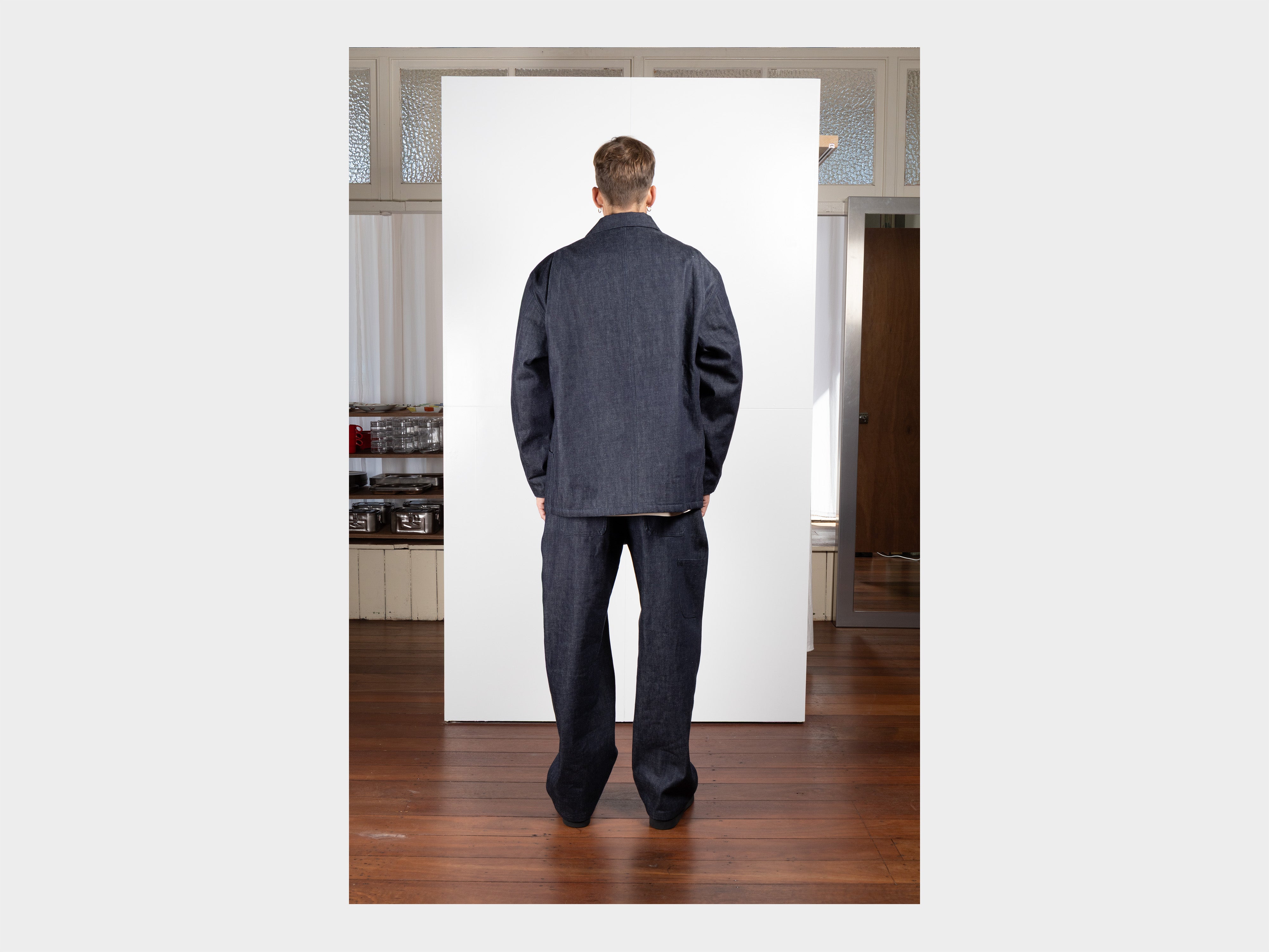 R21J1 "Jebok Coat" Organic Raw Denim