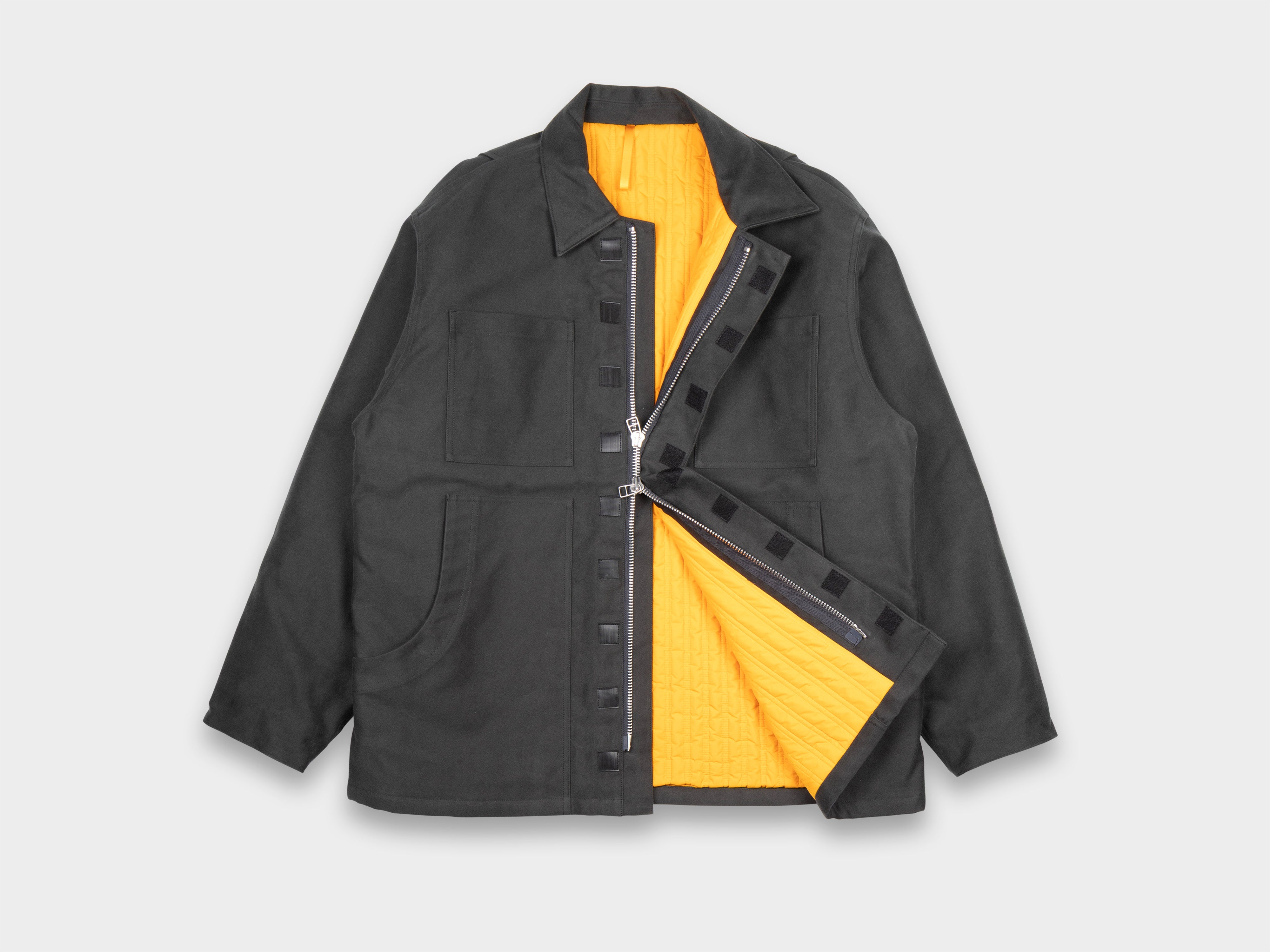 R21J1 "Jebok Coat" Tarmac Moleskin