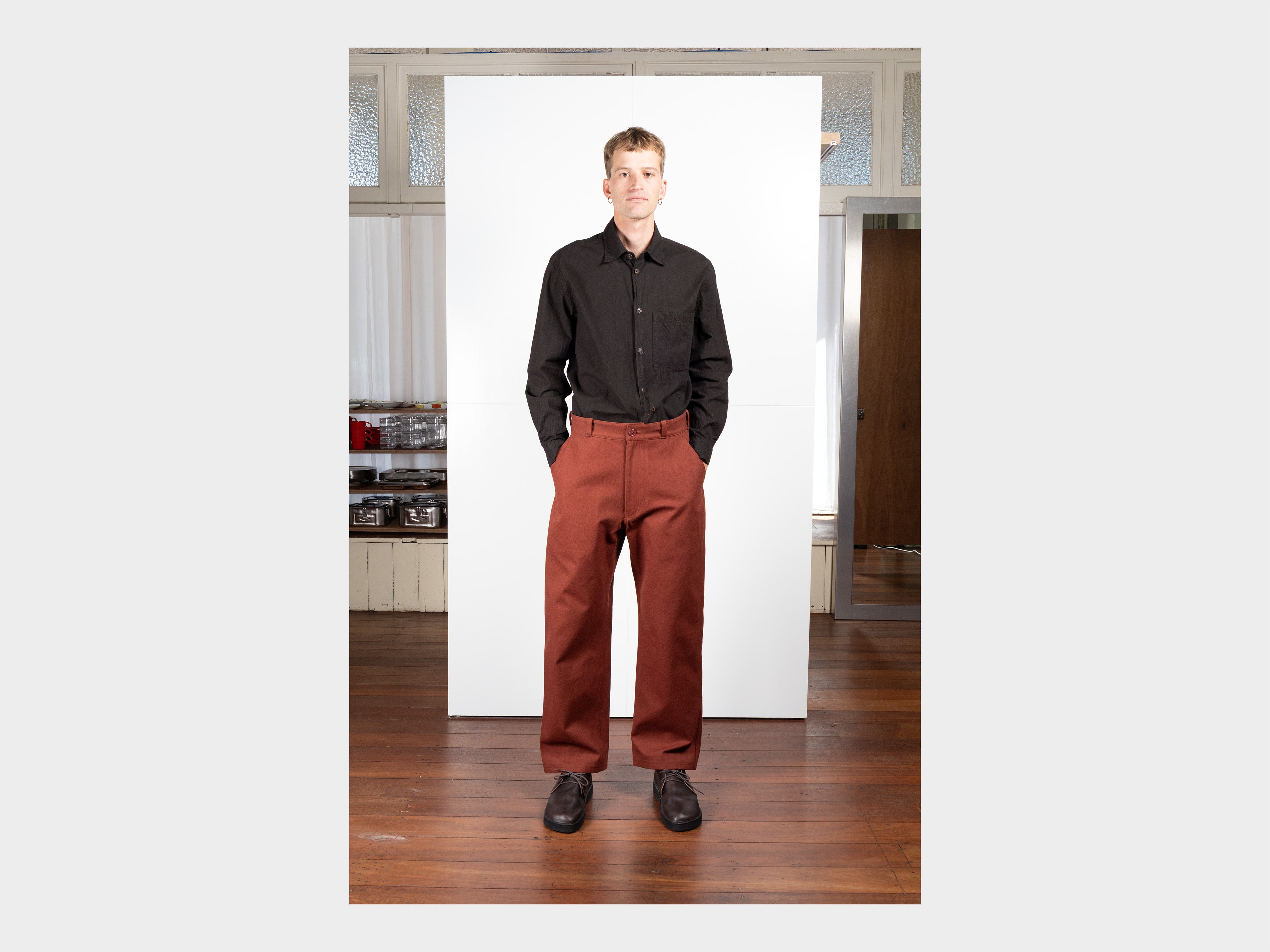 R21J6 "Jebok Pants" Baked Canvas