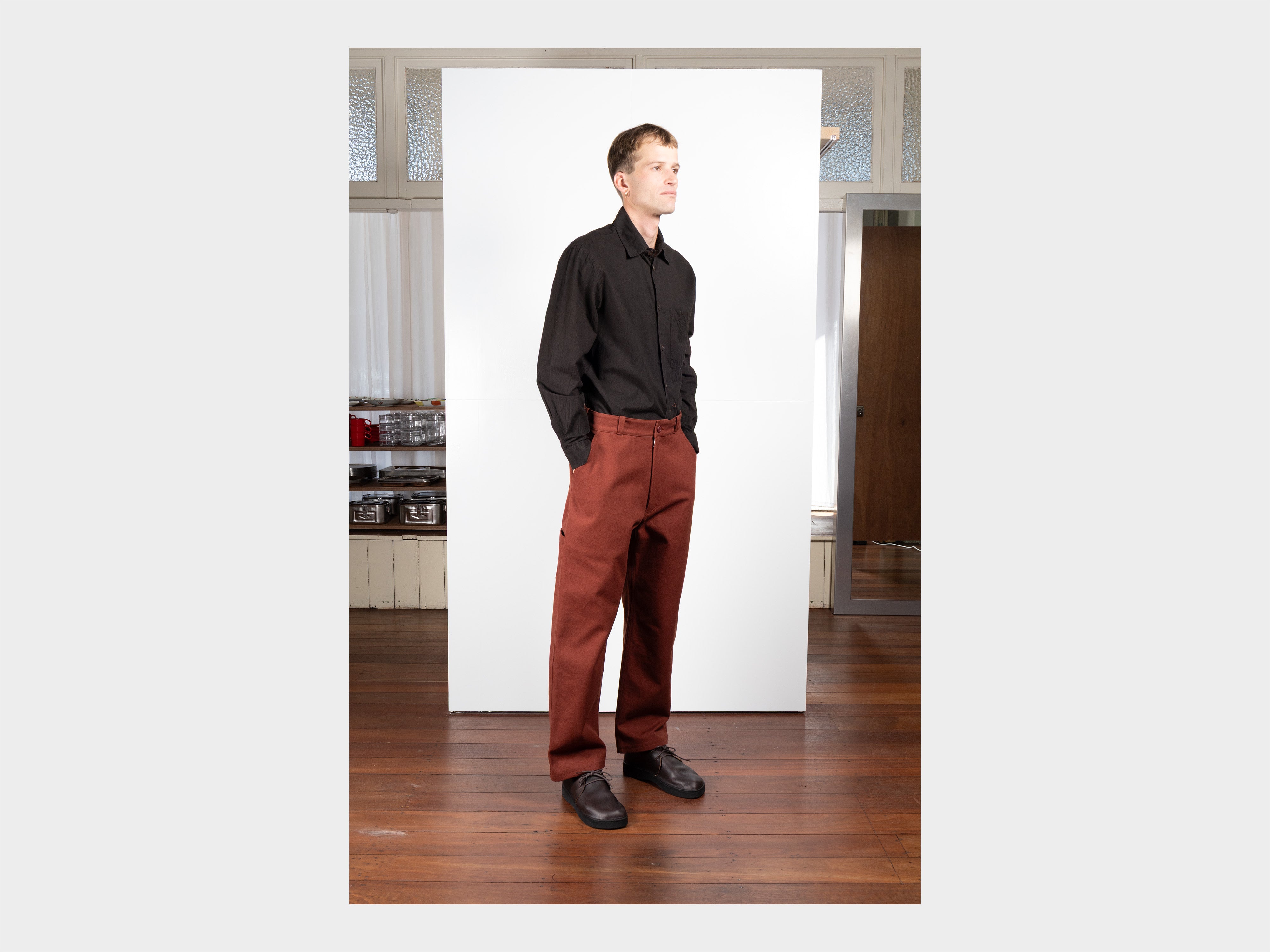 R21J6 "Jebok Pants" Baked Canvas