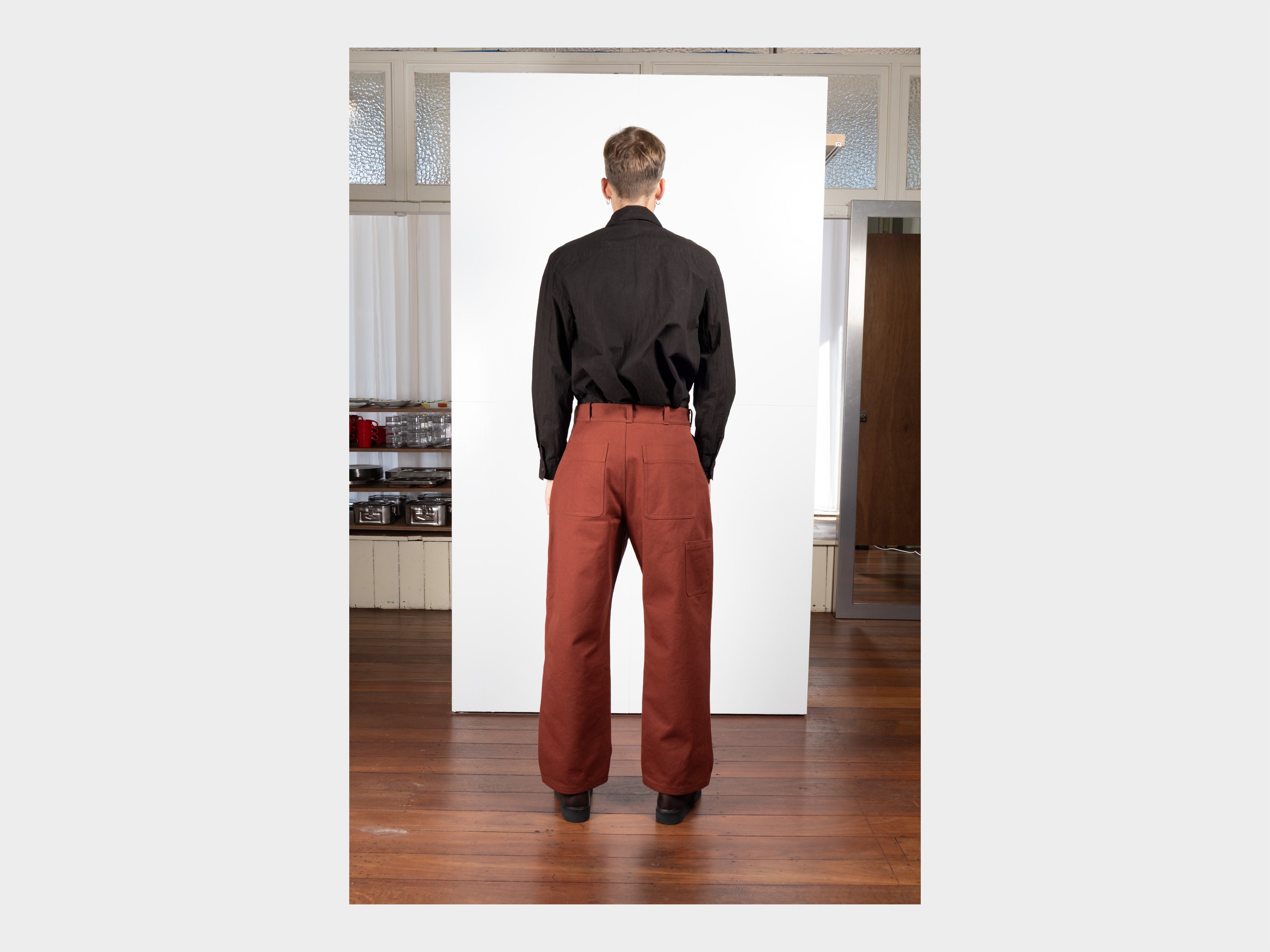 R21J6 "Jebok Pants" Baked Canvas