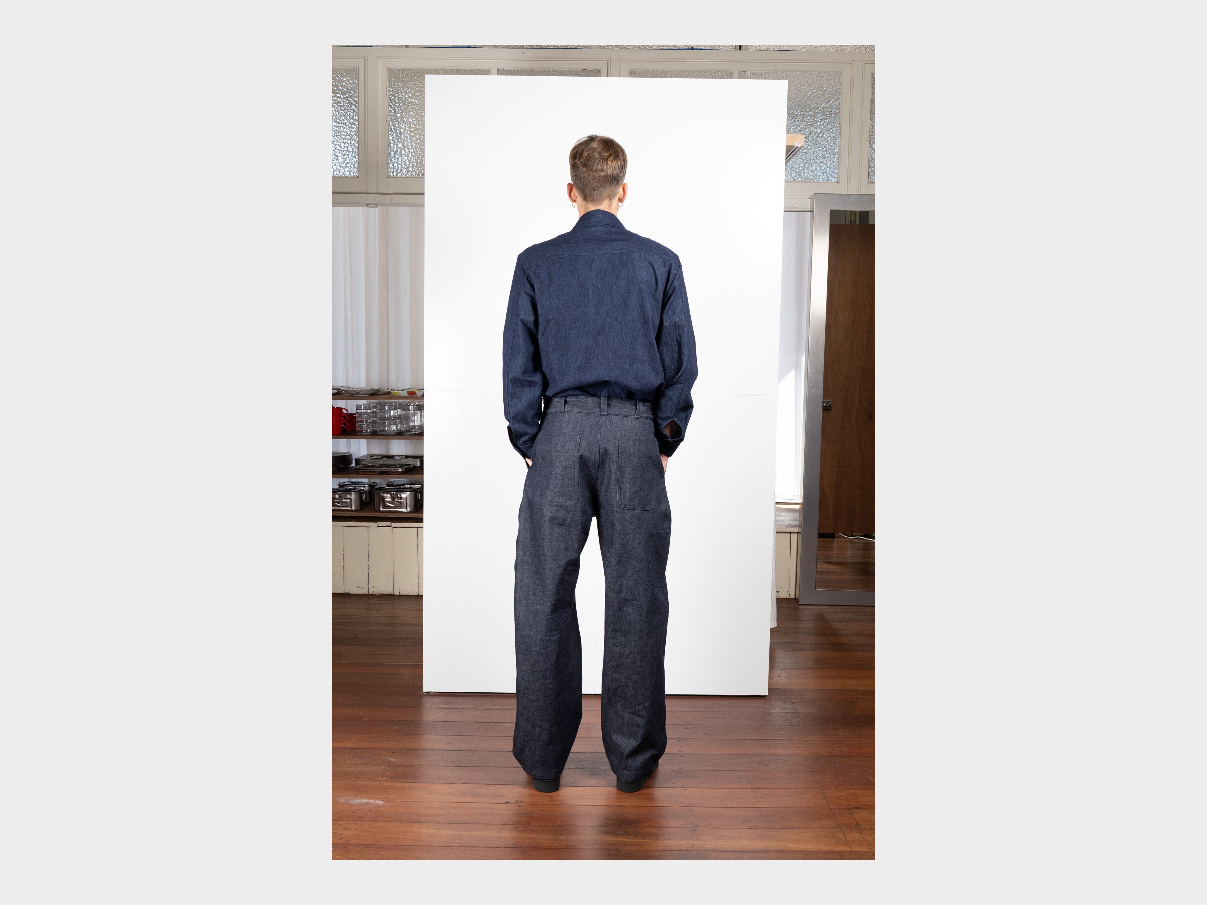 R21J6 "Jebok Pants" Organic Raw Denim