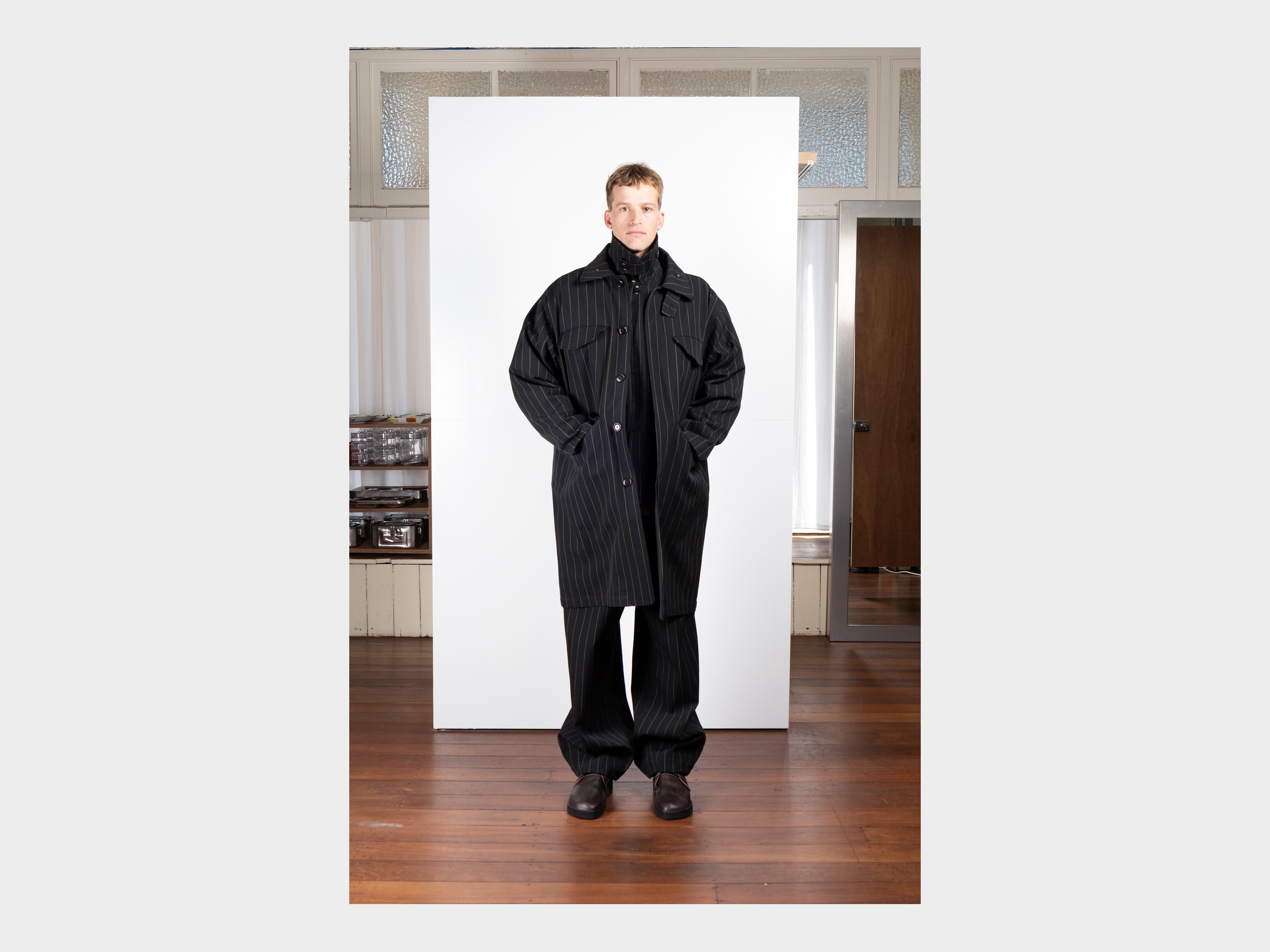 R21M1 "Service Coat" Dash Wool Gabardine