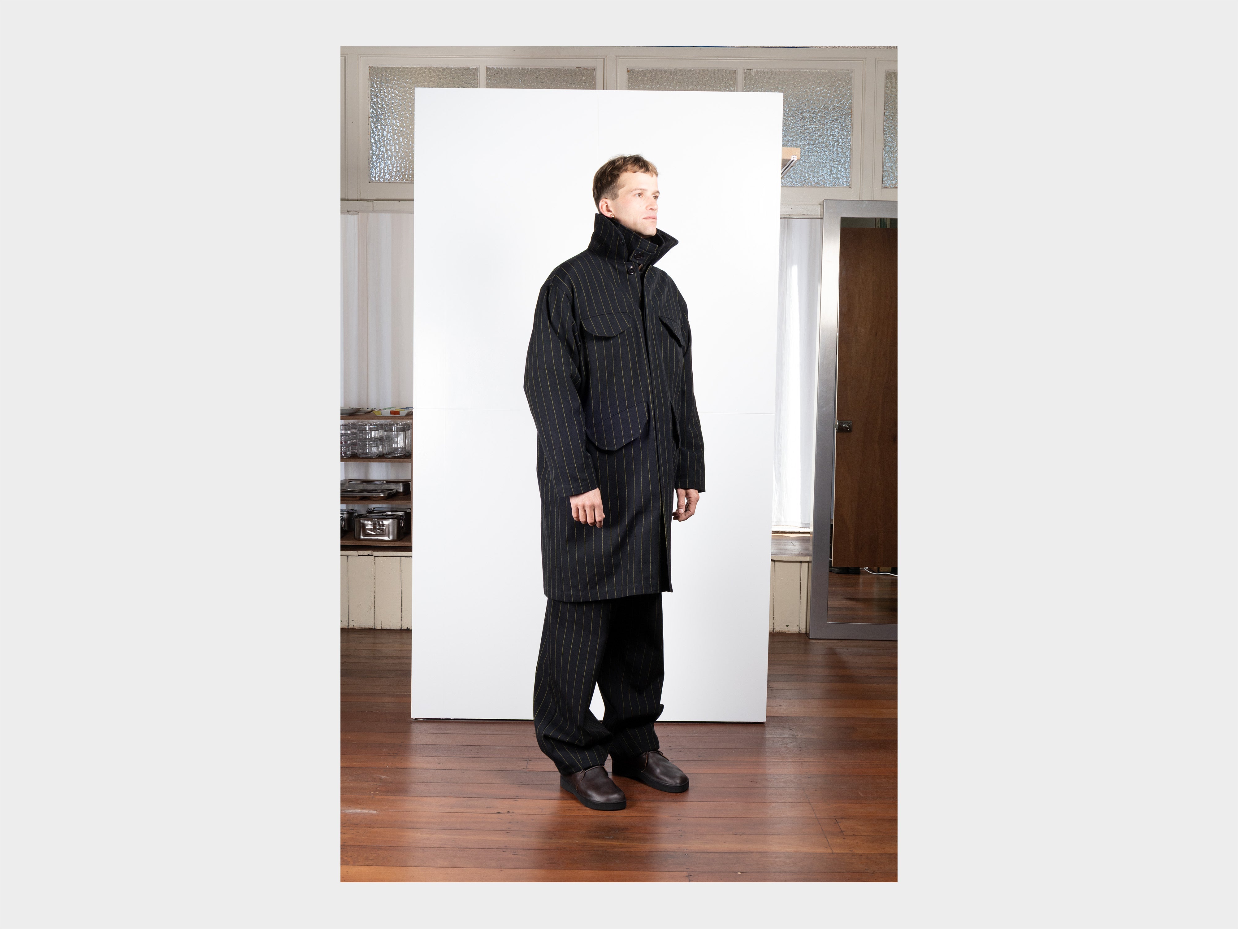 R21M1 "Service Coat" Dash Wool Gabardine