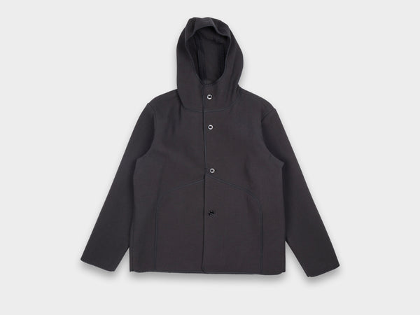 R21O3 "Cut Parka" Black Ash Nubi