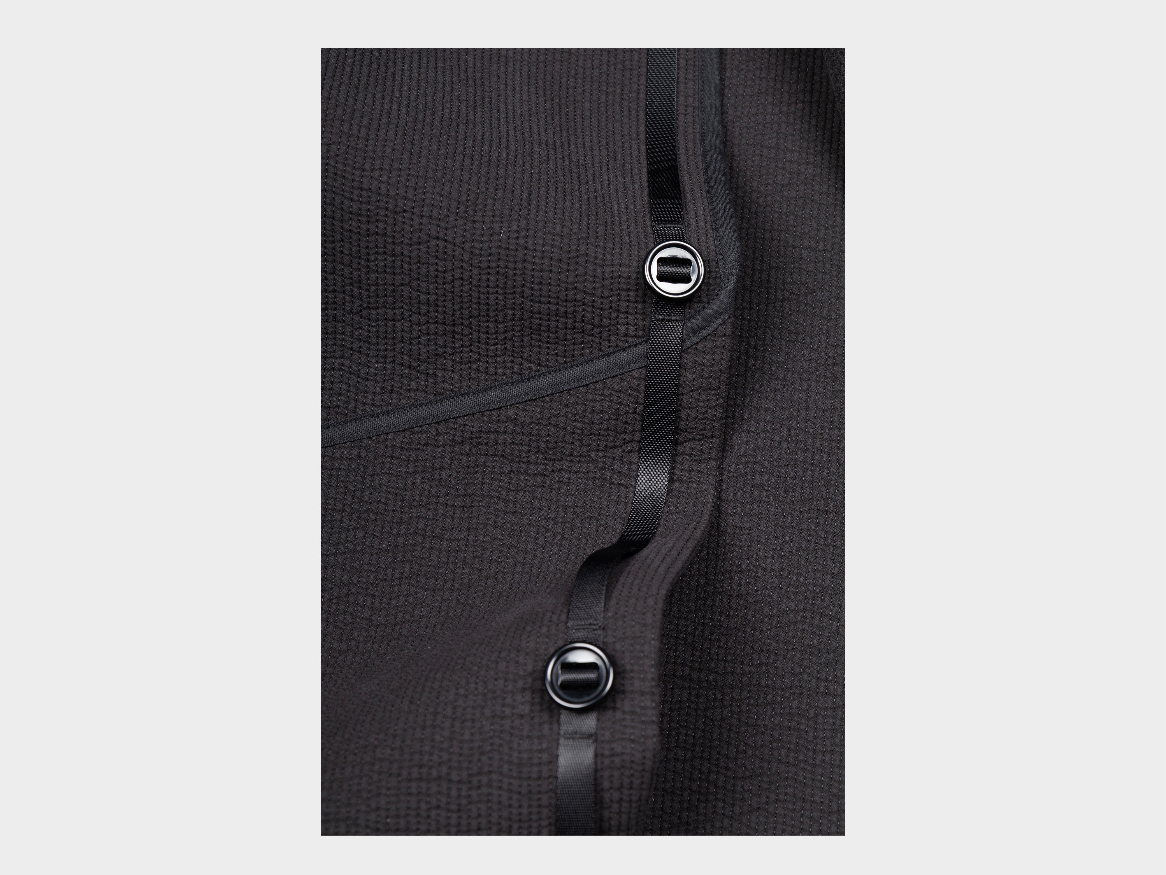 R21O3 "Cut Parka" Black Ash Nubi