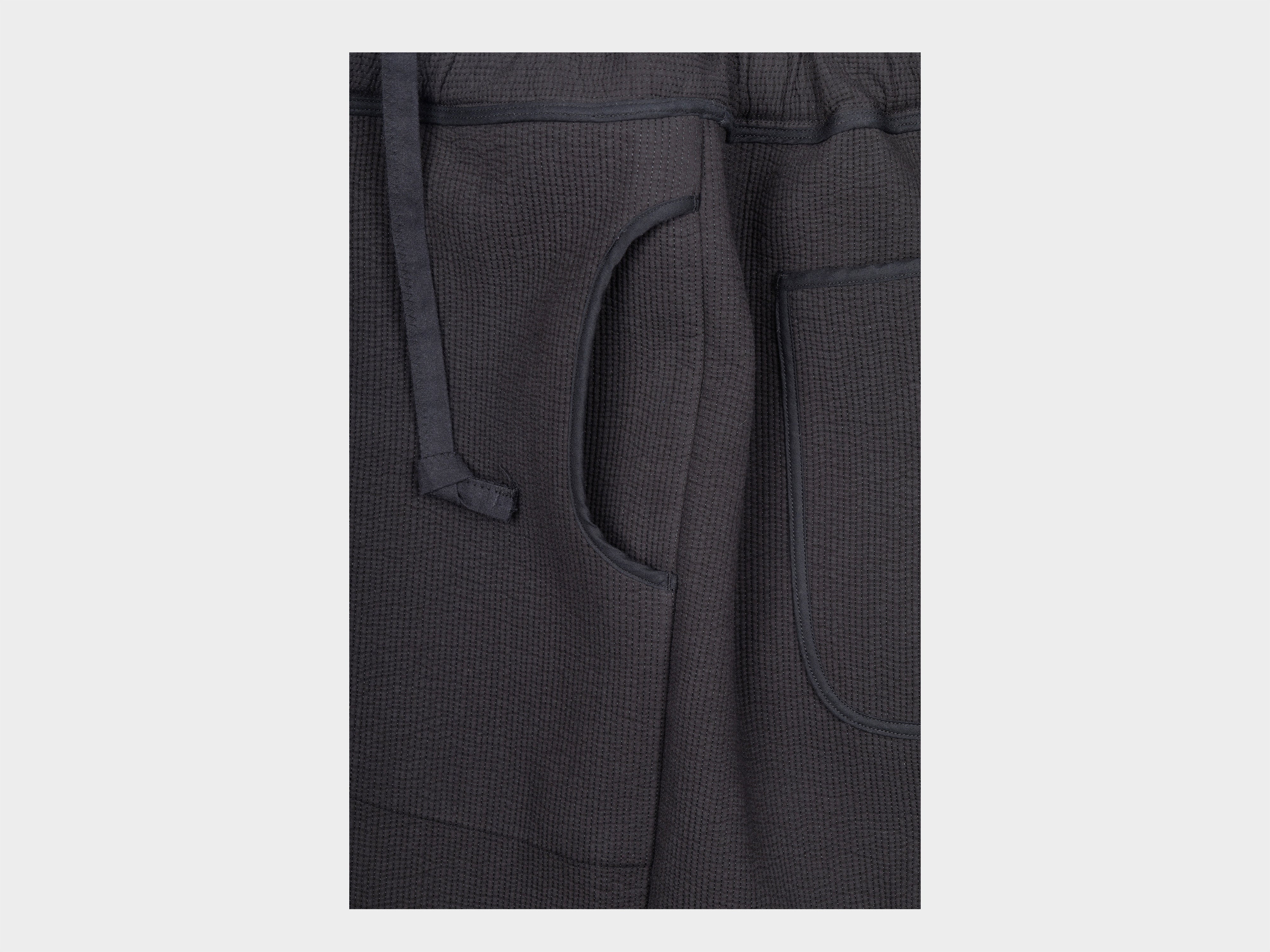 R21O5 "Solid Pants" Black Ash Nubi