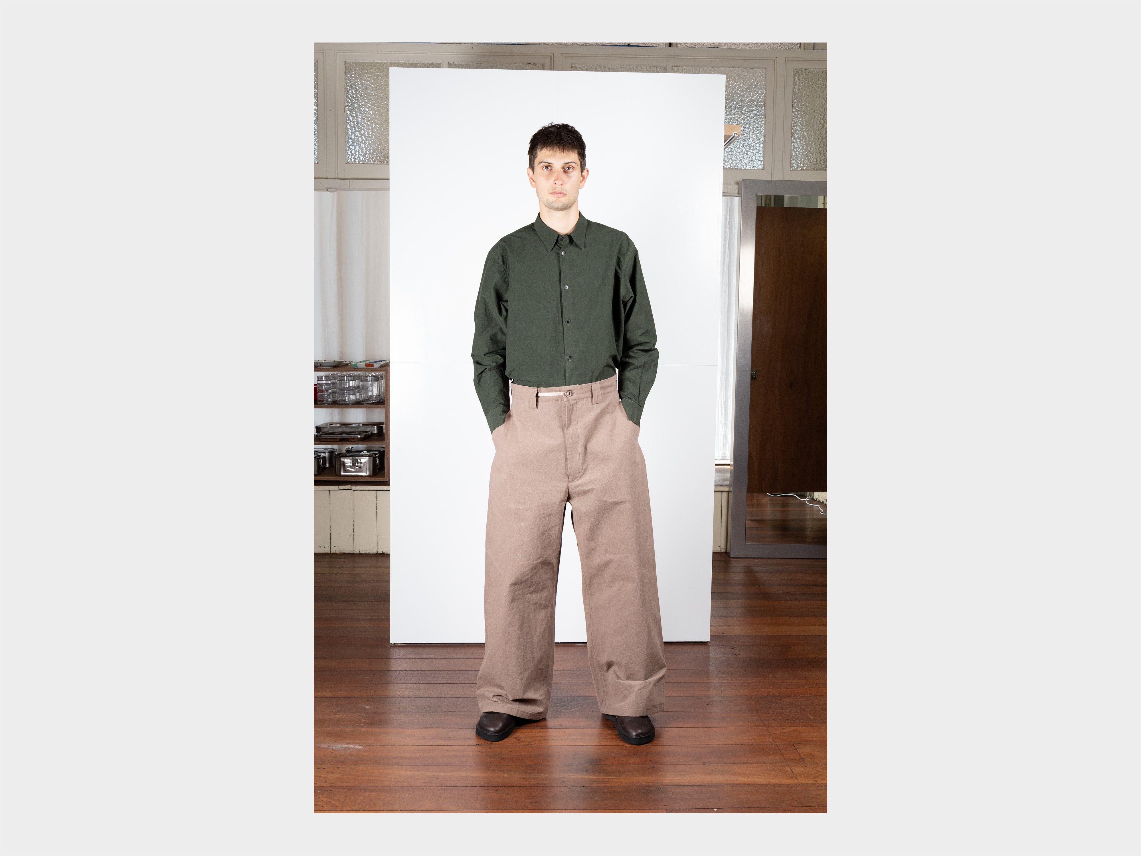 R21P8 "Sail Pants" Storm Wax