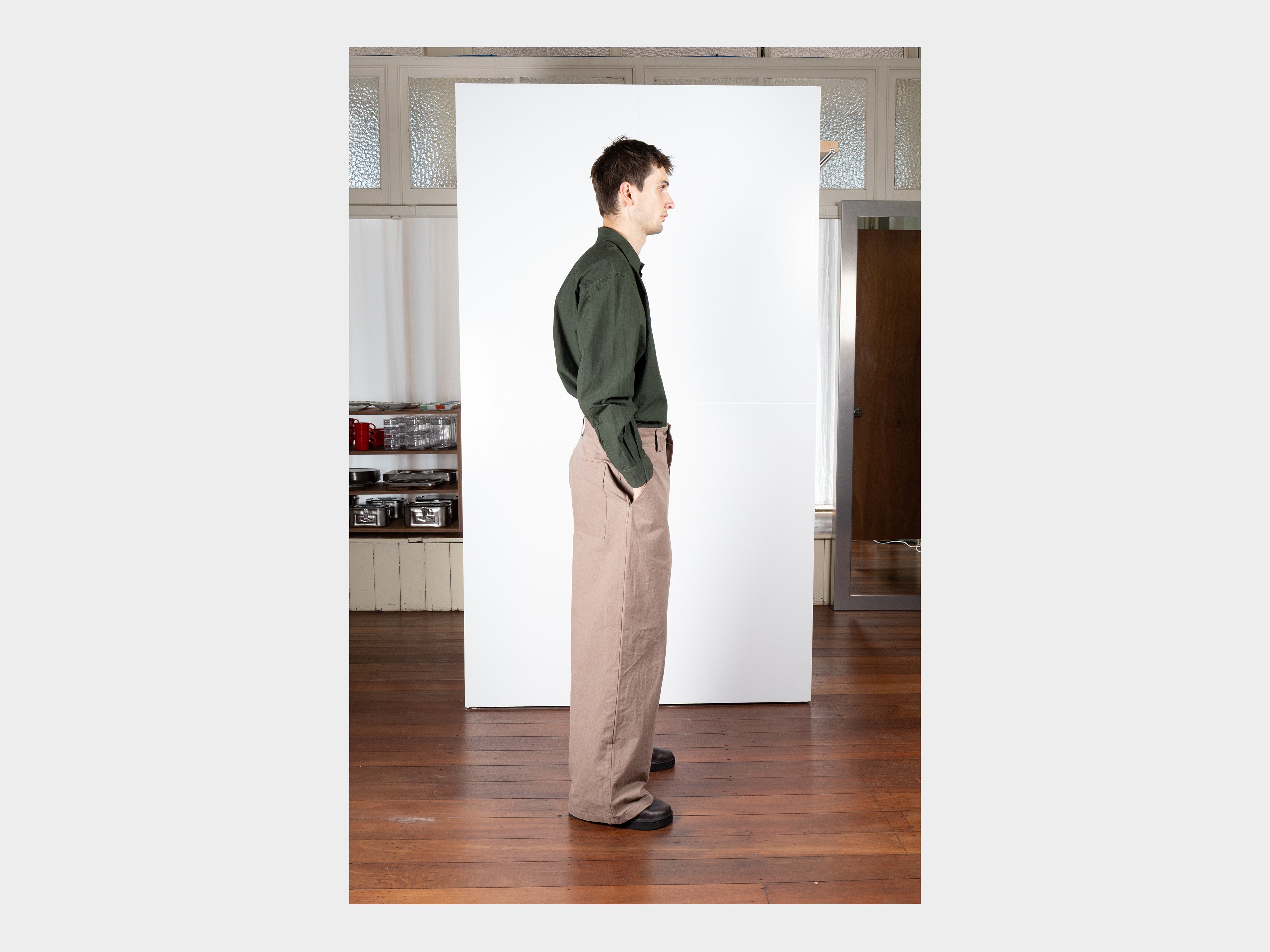 R21P8 "Sail Pants" Storm Wax