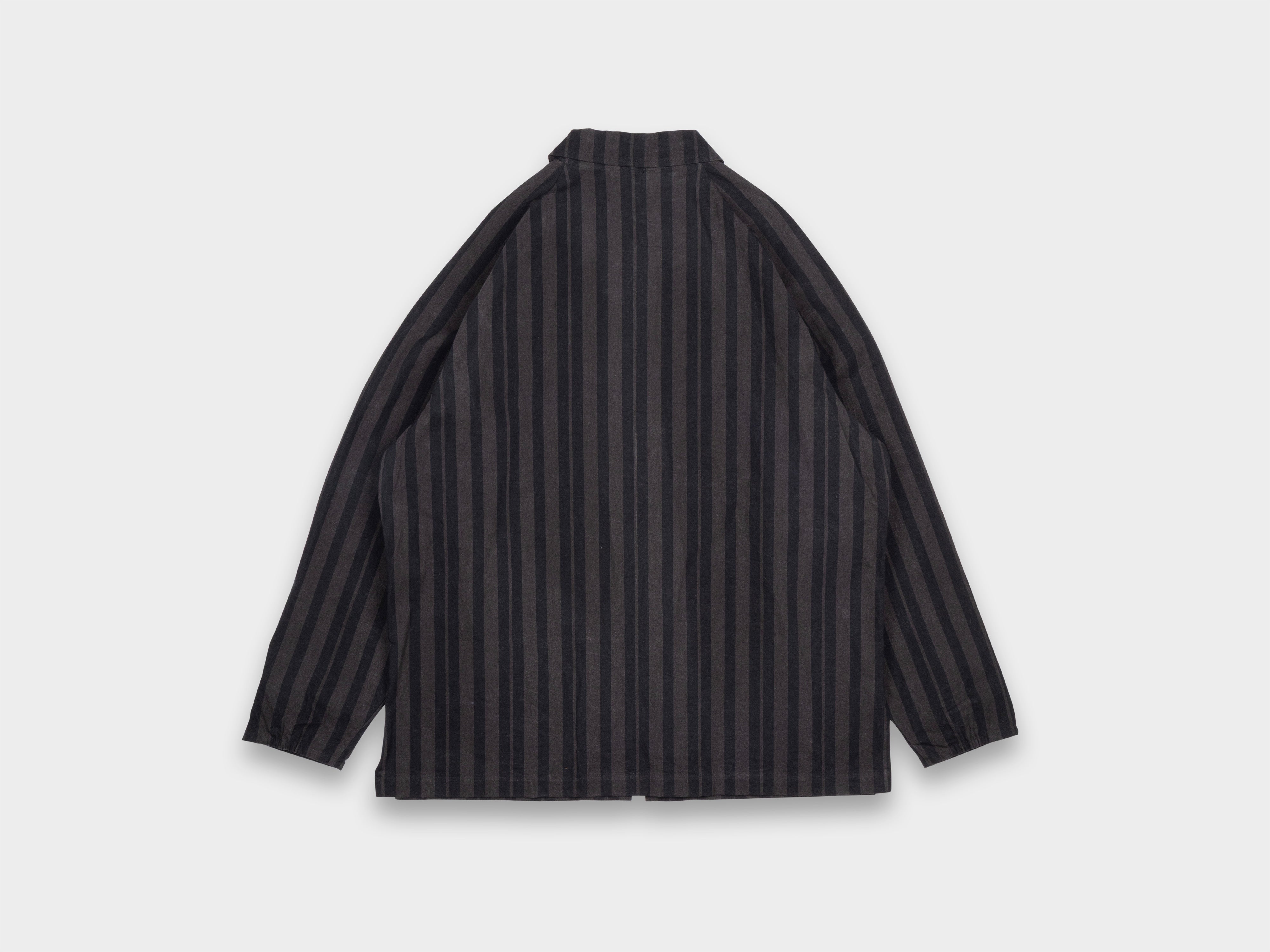 R21S0 "Column Shirt" Grey Theatre Wax