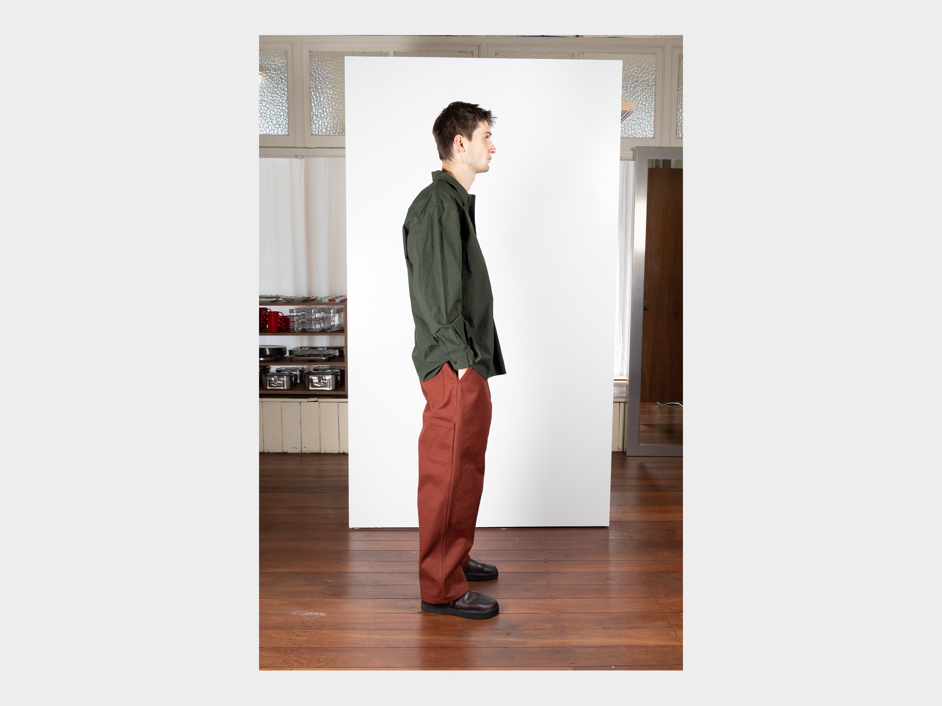 R21S2 "Pullover Shirt" Ivy 160