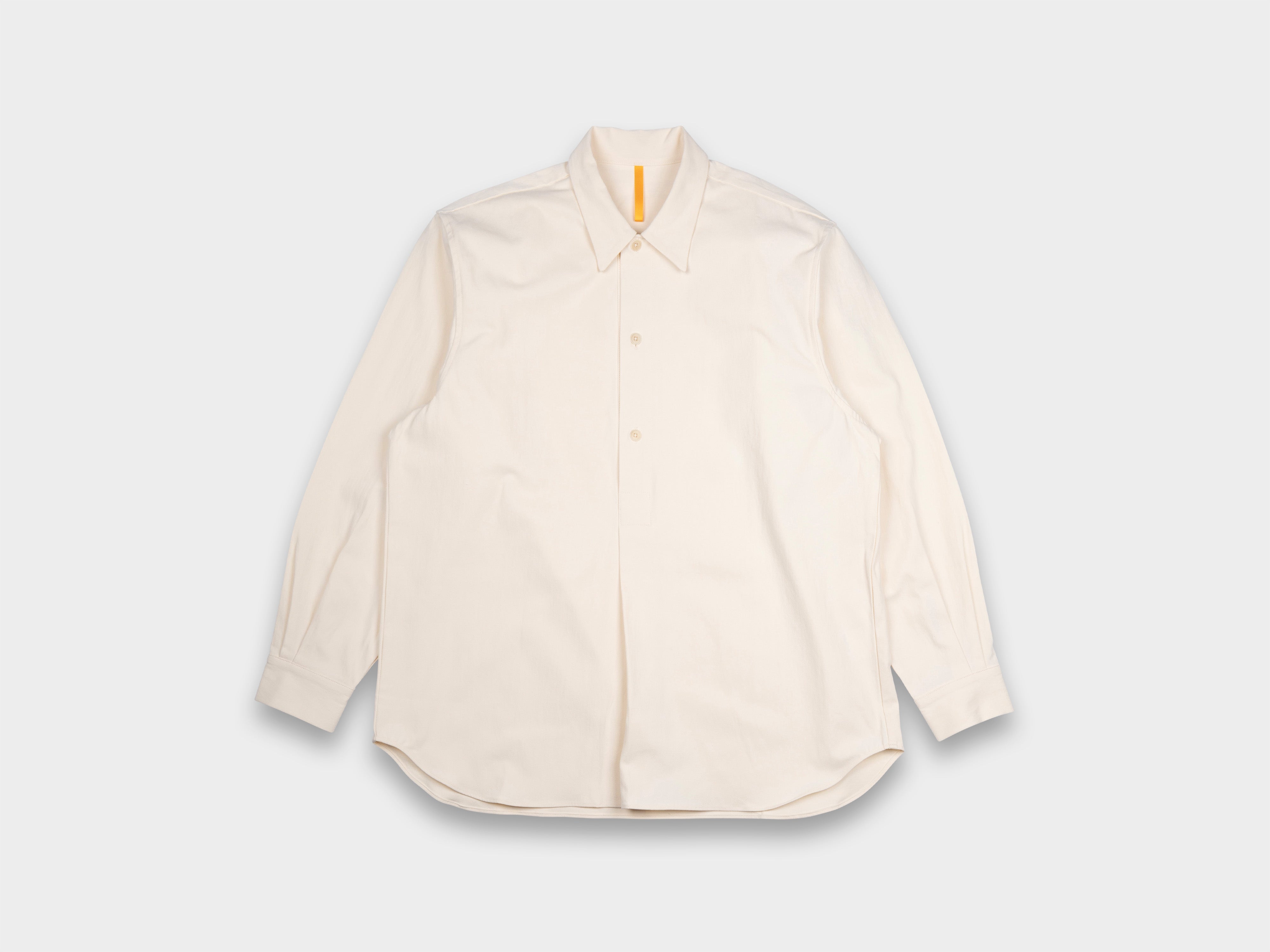 R21S2 "Pullover Shirt" Unbleached Tricotine