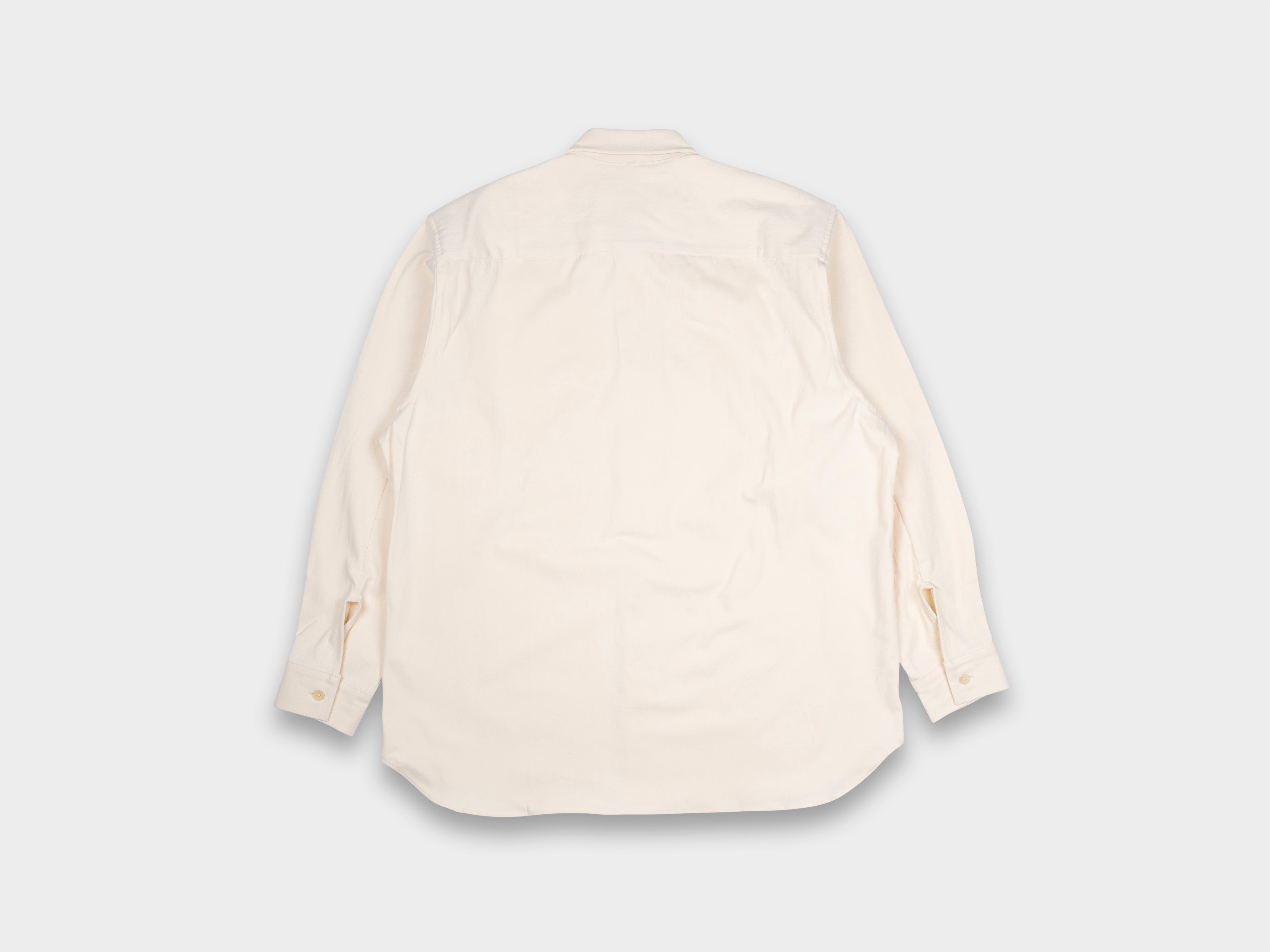 R21S2 "Pullover Shirt" Unbleached Tricotine