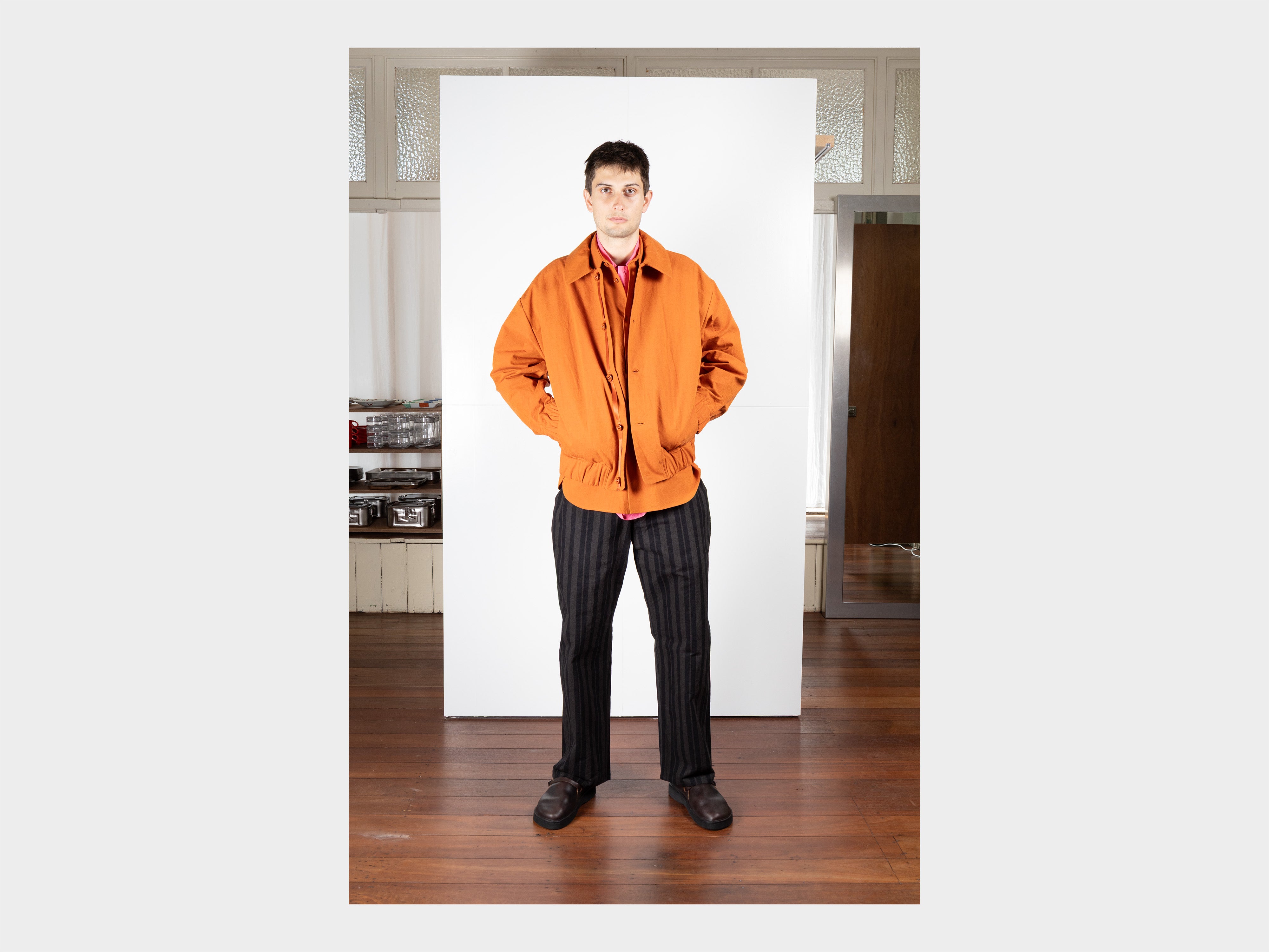 R21S3 "Gum Shirt" Rust Wool