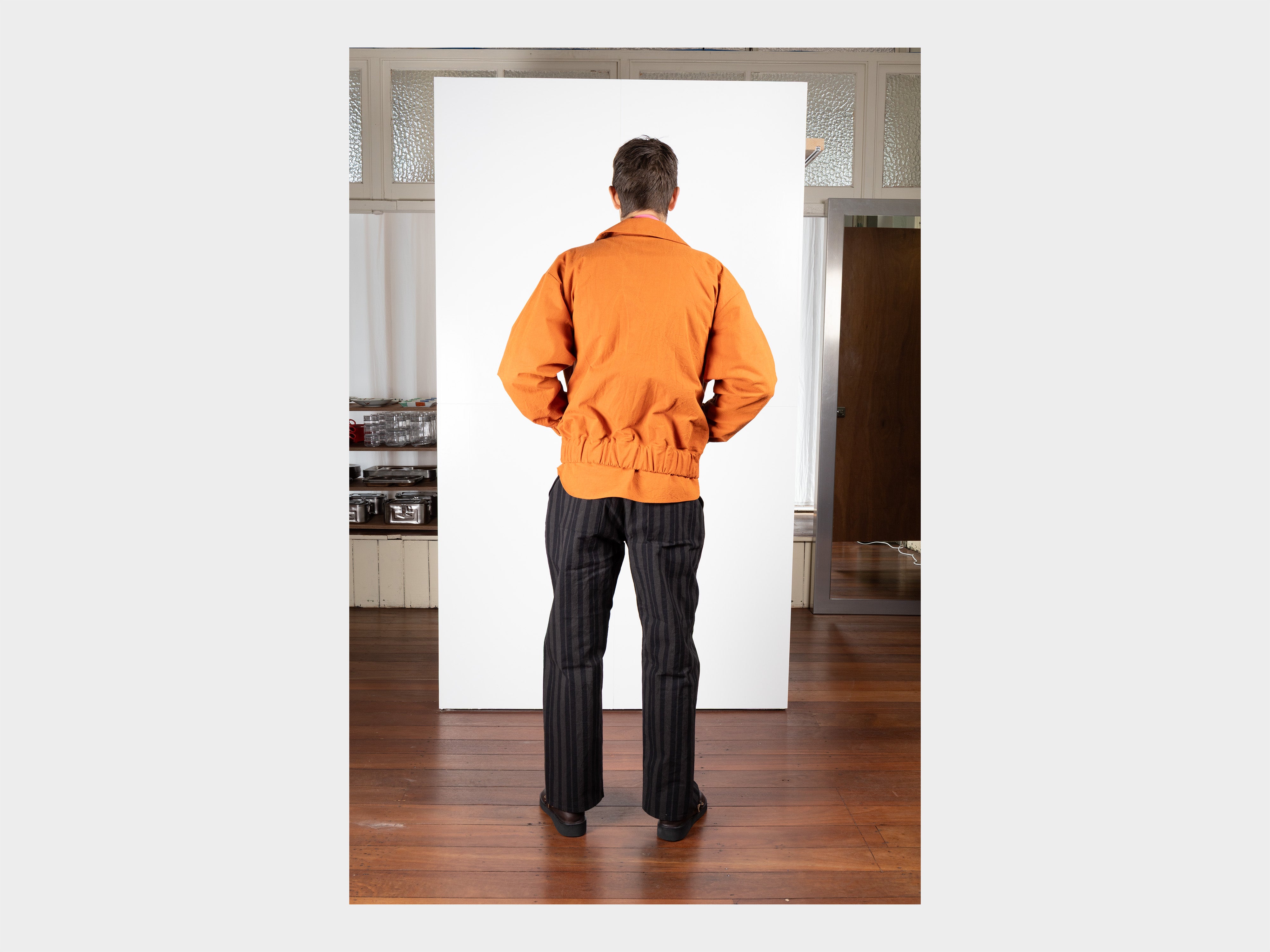 R21S3 "Gum Shirt" Rust Wool