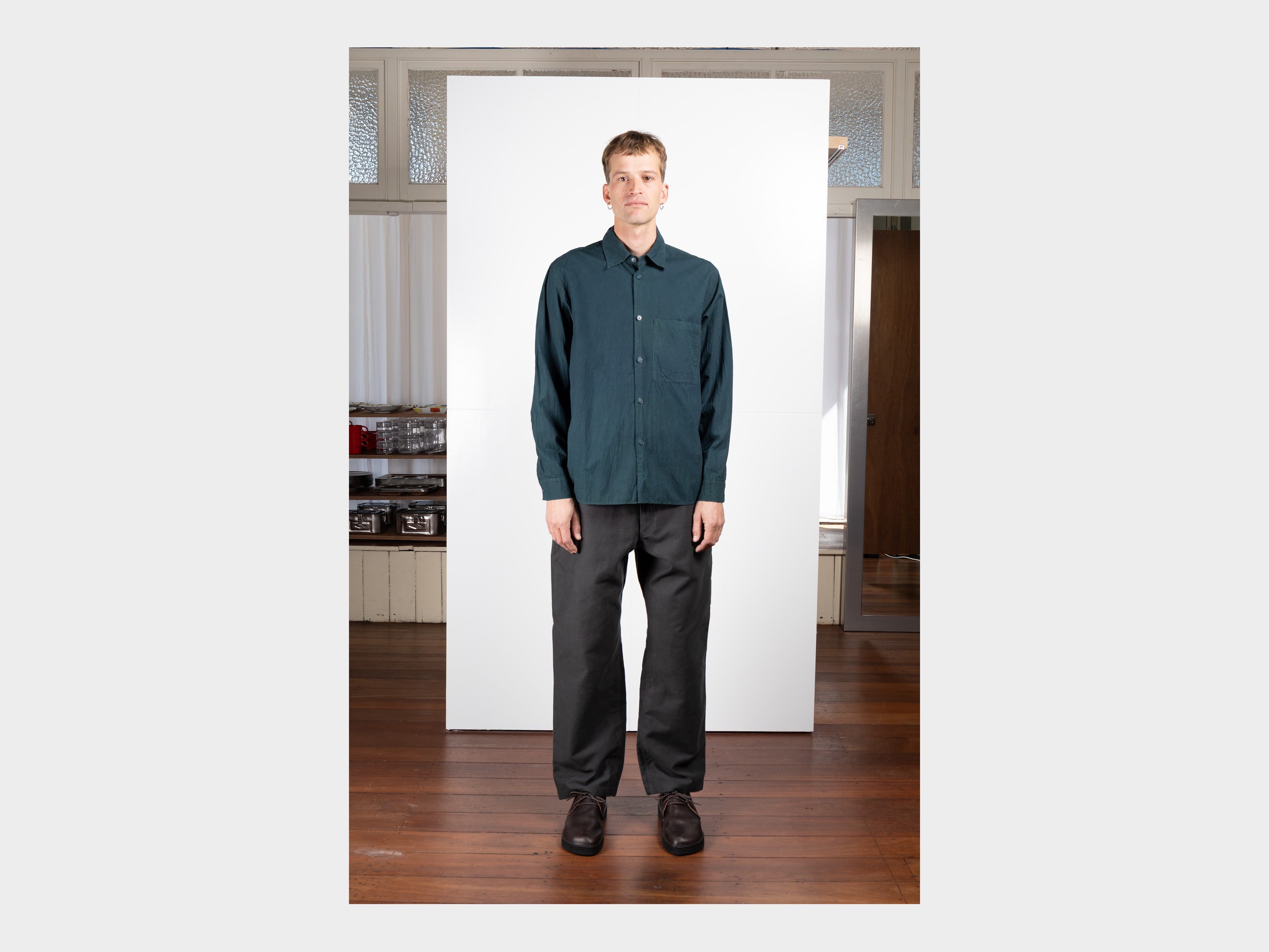 R21S4 "OD Shirt" Indigo / Fukugi