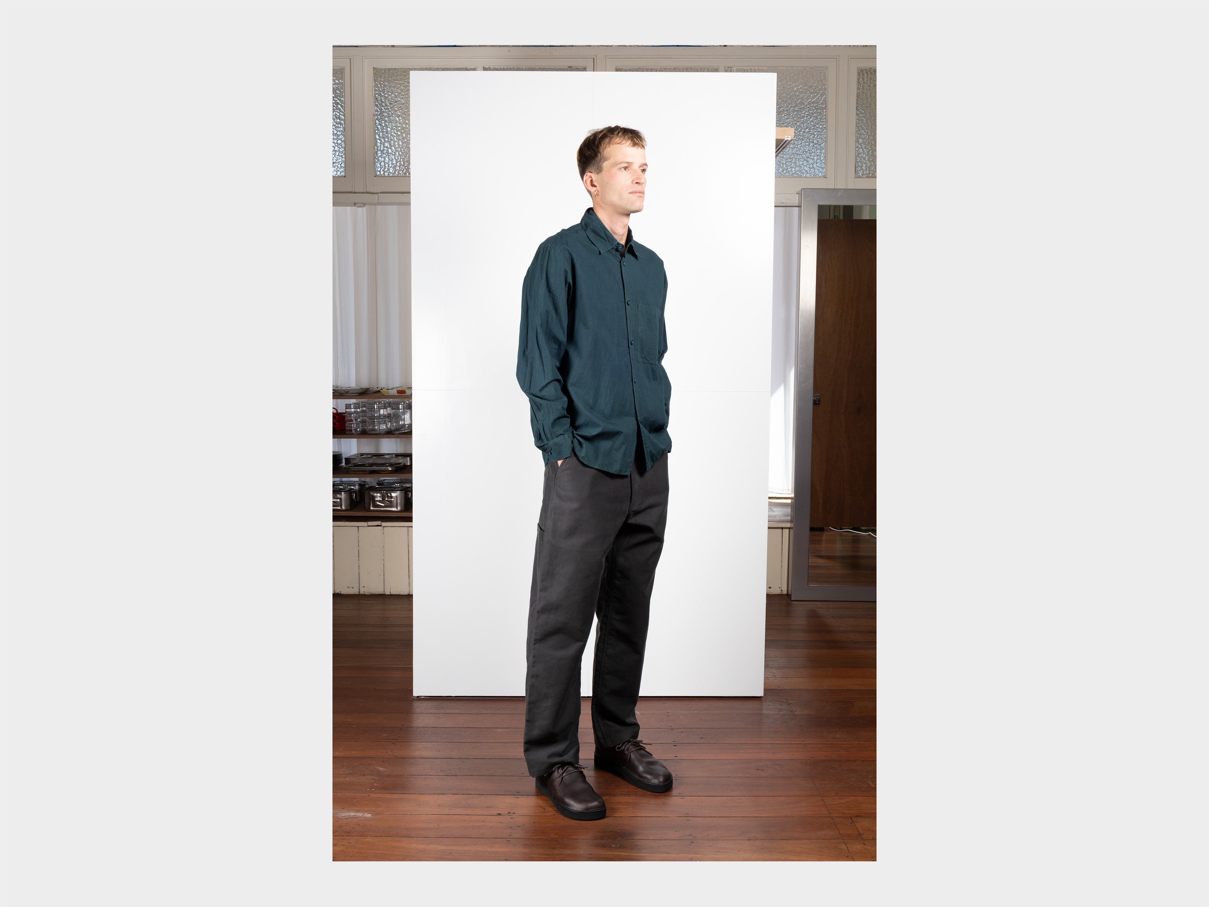 R21S4 "OD Shirt" Indigo / Fukugi