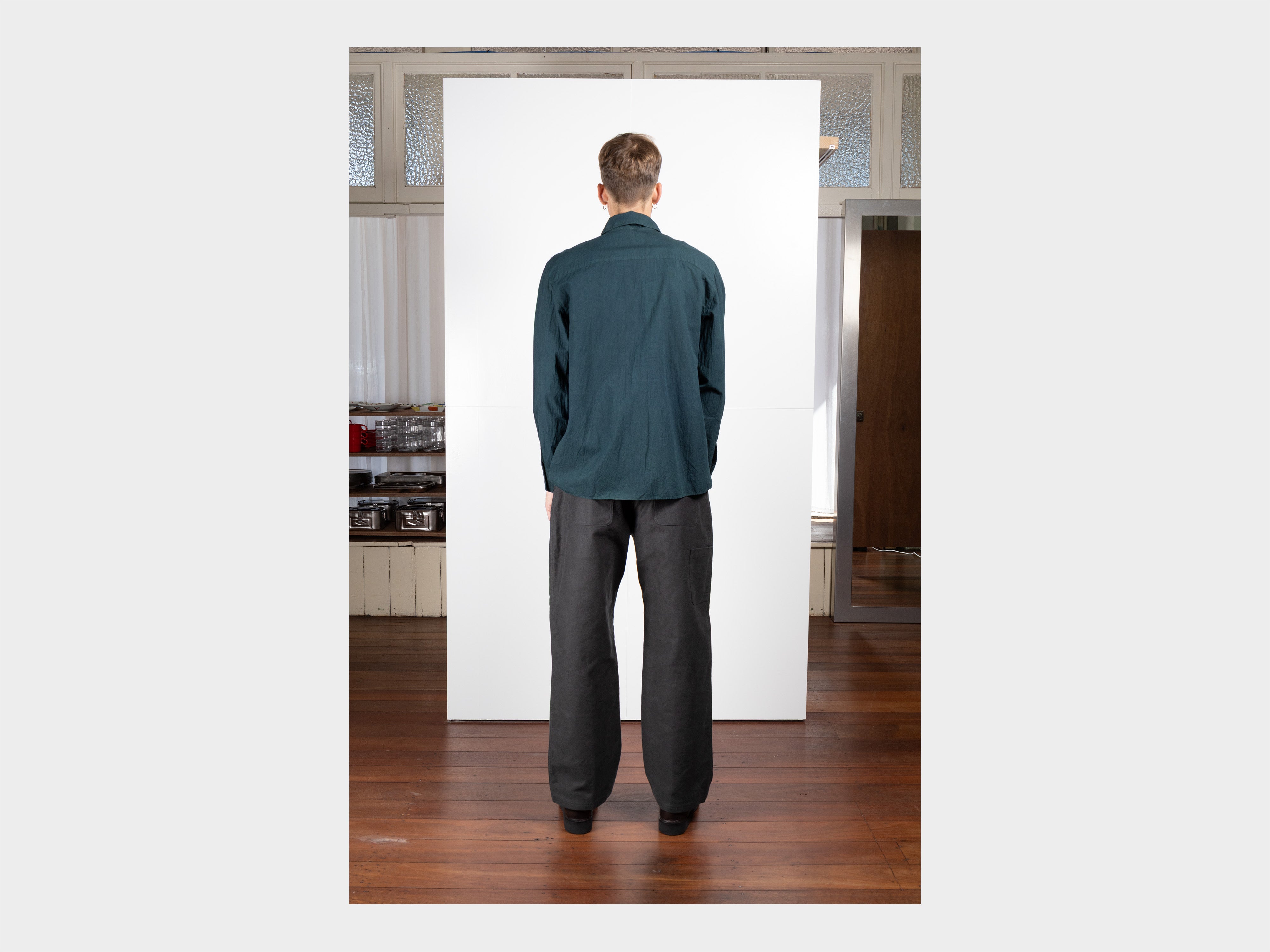 R21S4 "OD Shirt" Indigo / Fukugi