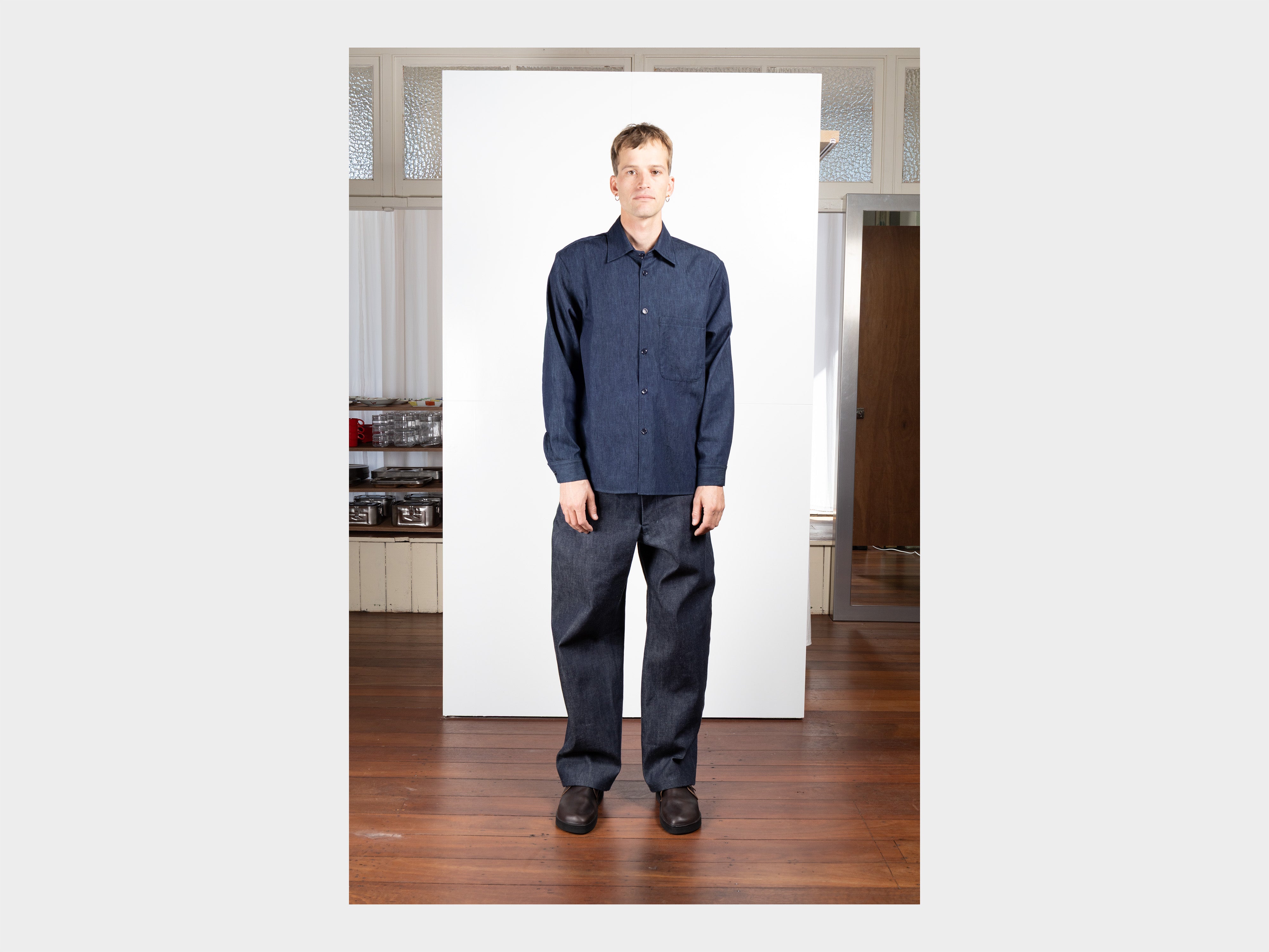 R21S4 "OD Shirt" Organic 6oz Denim