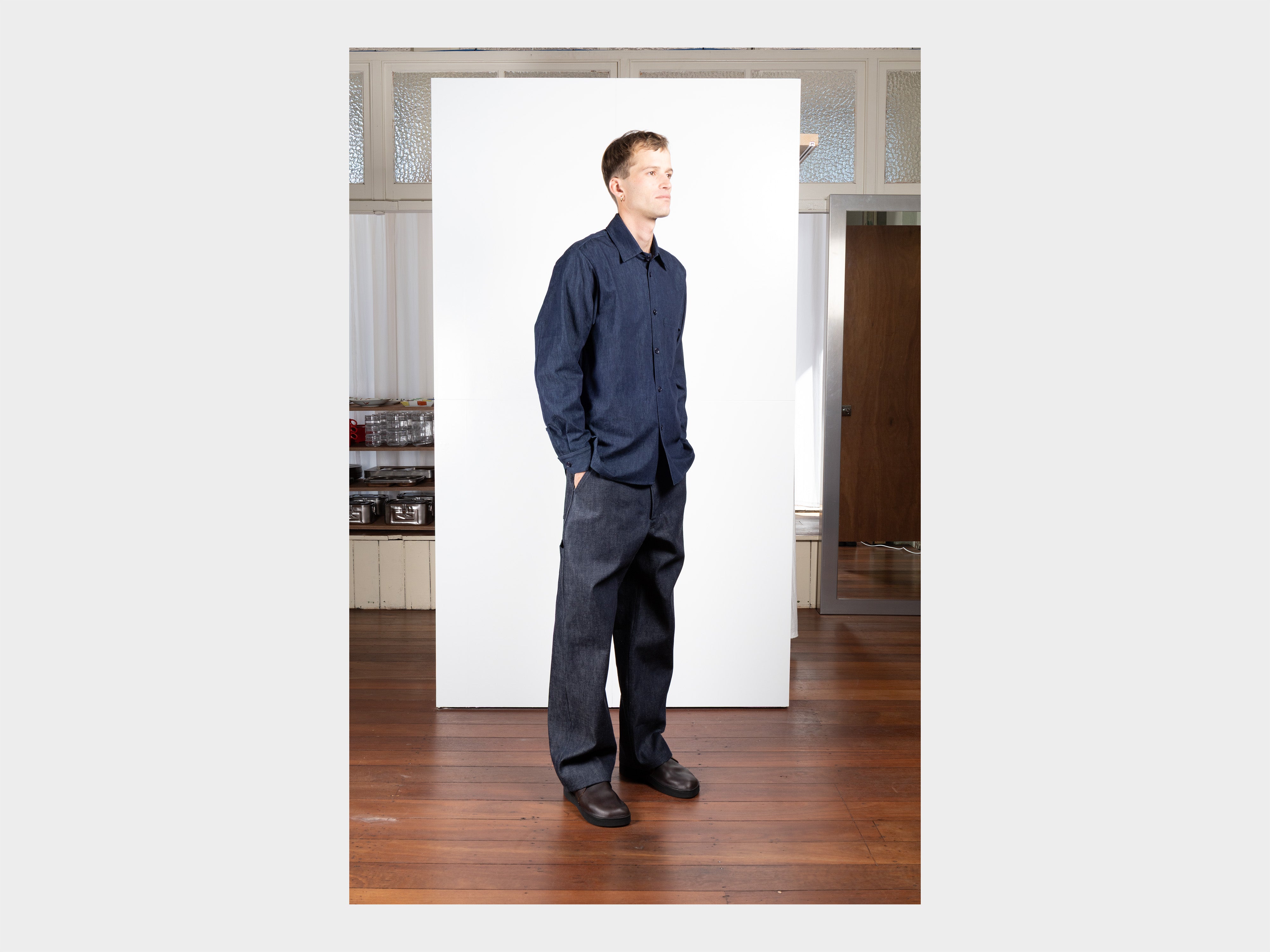 R21S4 "OD Shirt" Organic 6oz Denim