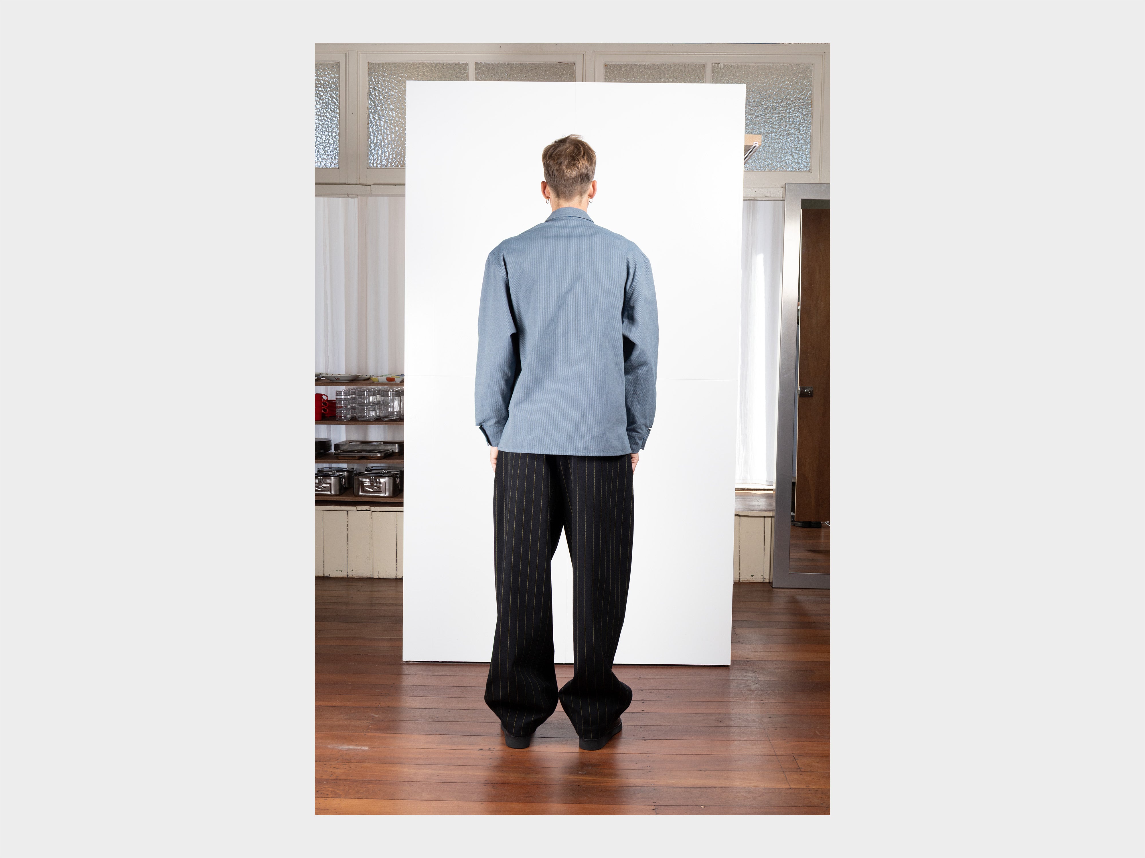 R21S5 "Shop Shirt" Petrol Oxford