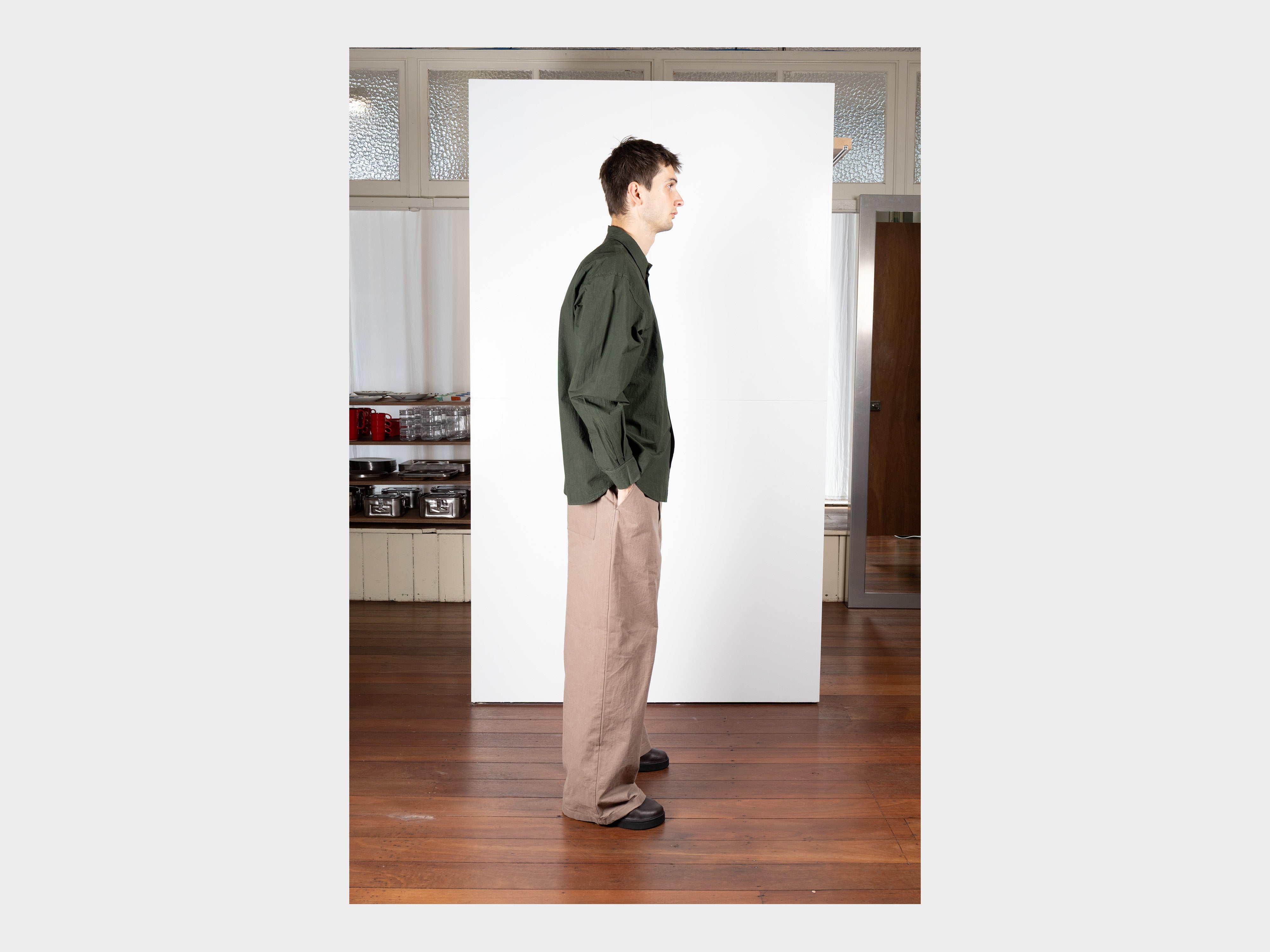 R21S8 "Weather Shirt" Ivy 160