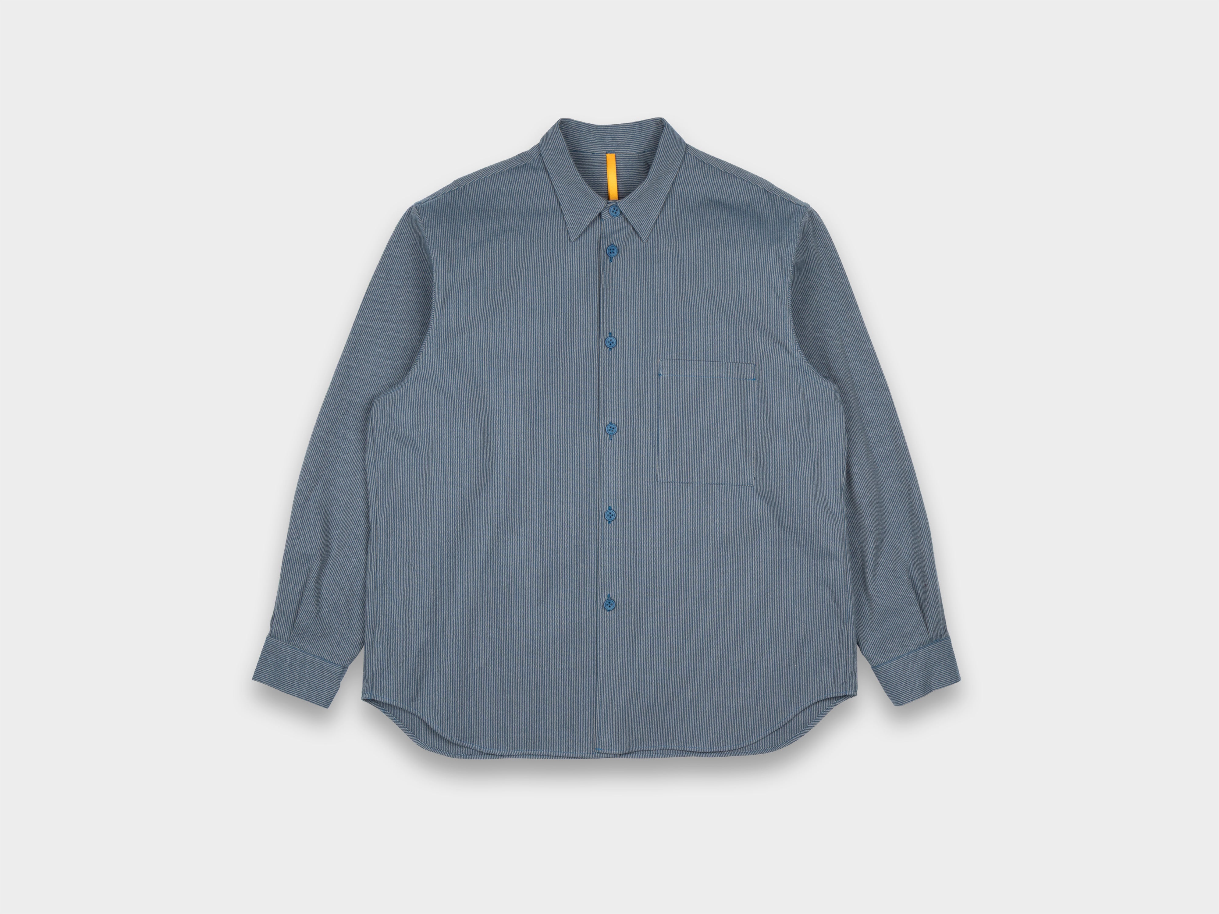 R21S8 "Weather Shirt PK" Petrol Oxford