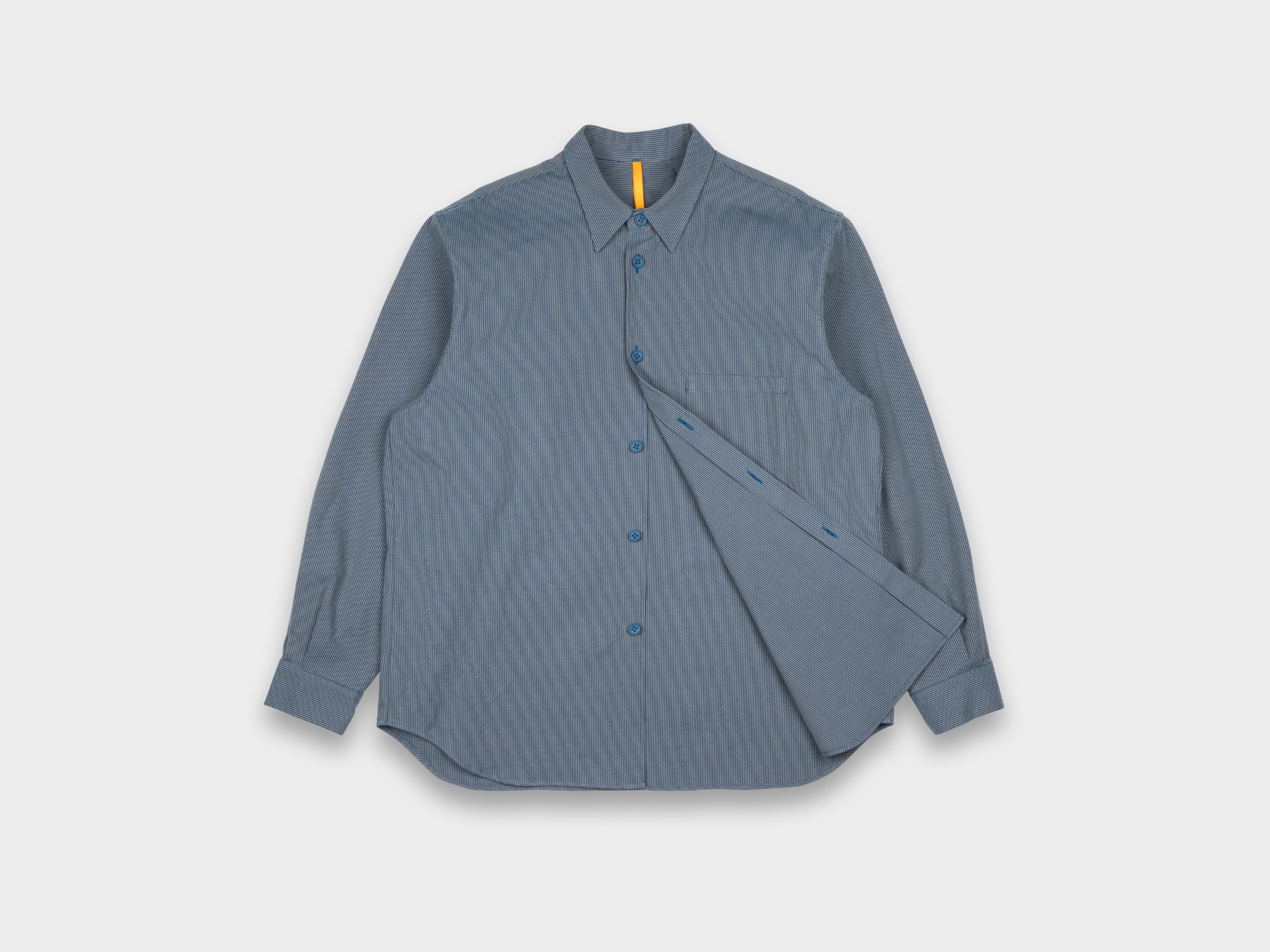 R21S8 "Weather Shirt PK" Petrol Oxford