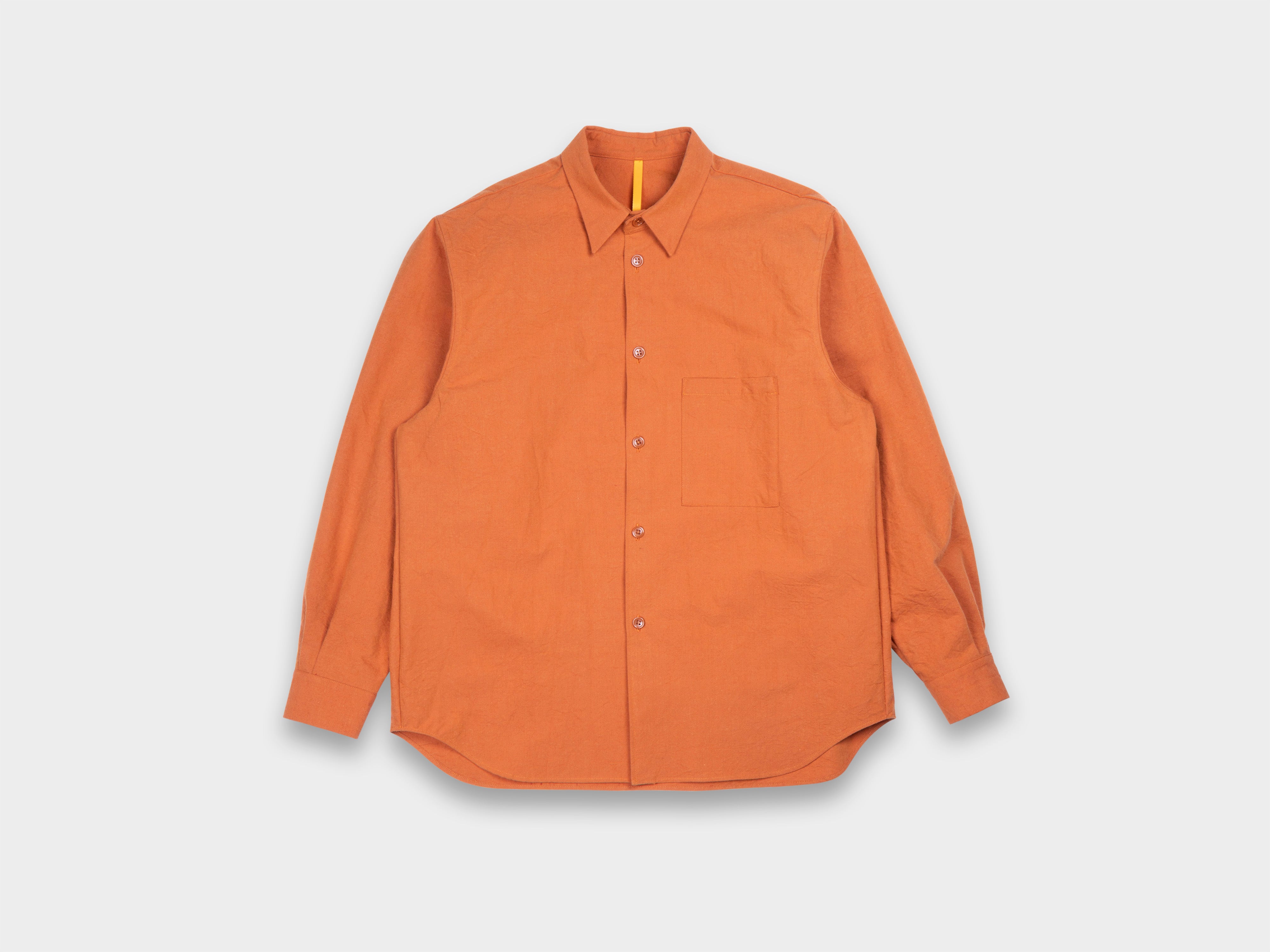 R21S8 "Weather Shirt PK" Rust Wool