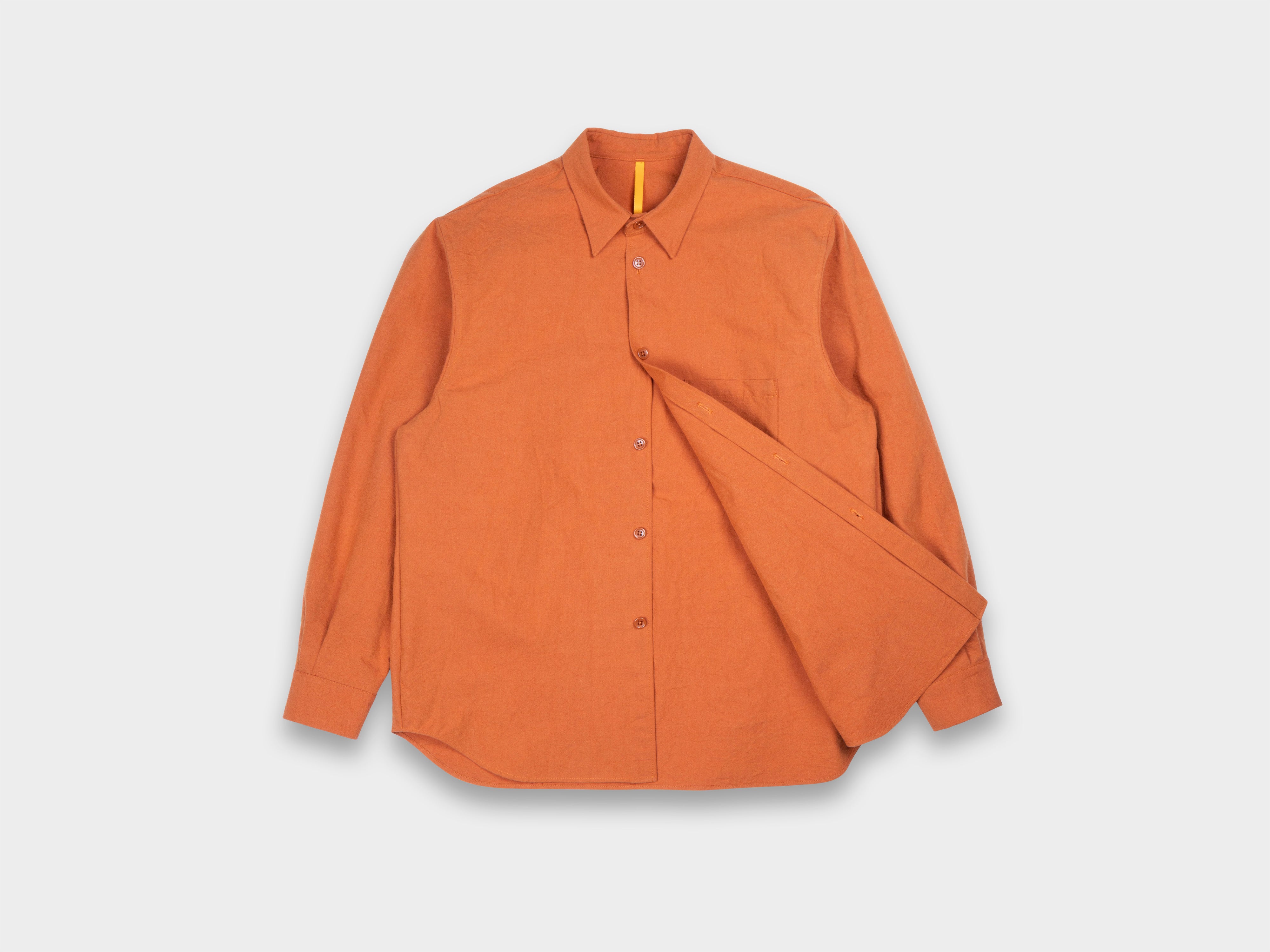 R21S8 "Weather Shirt PK" Rust Wool