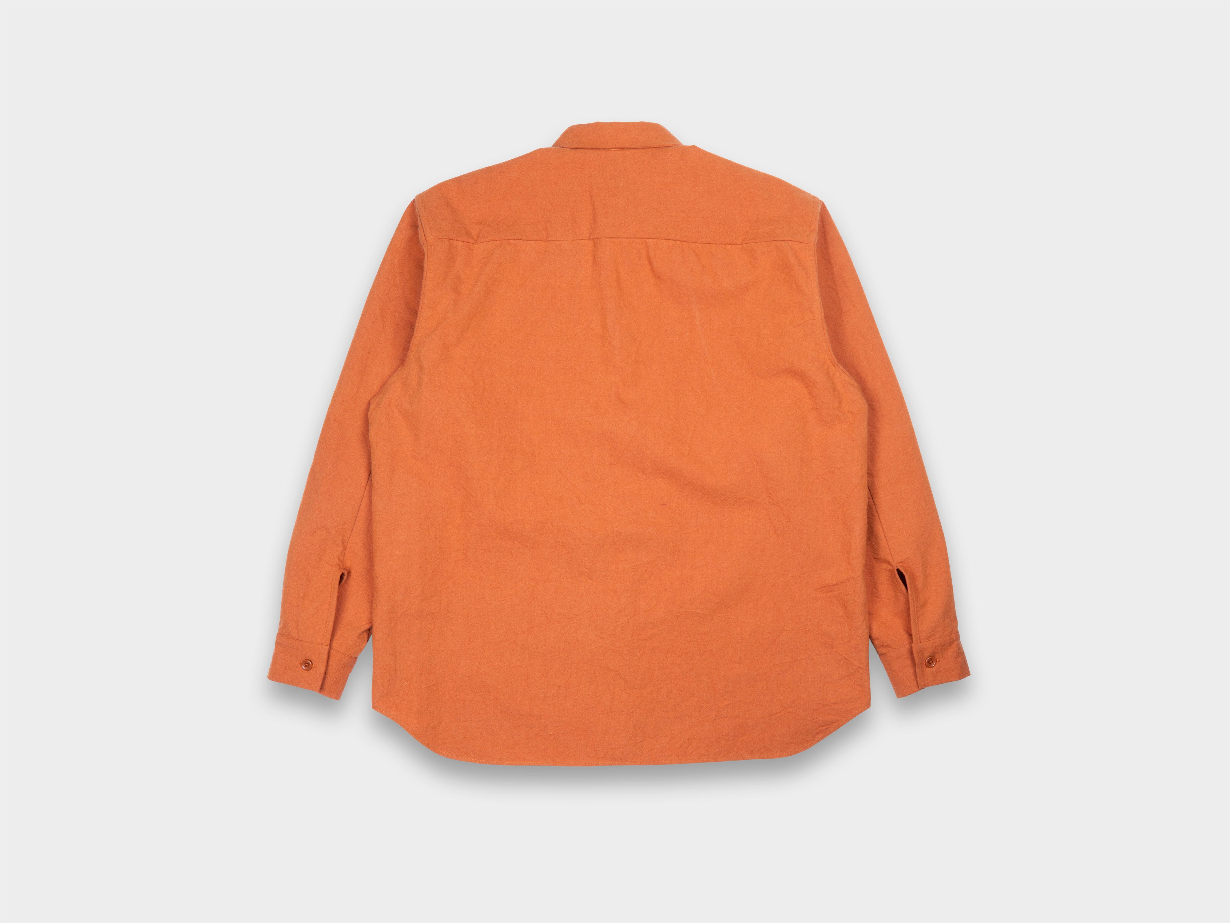 R21S8 "Weather Shirt PK" Rust Wool