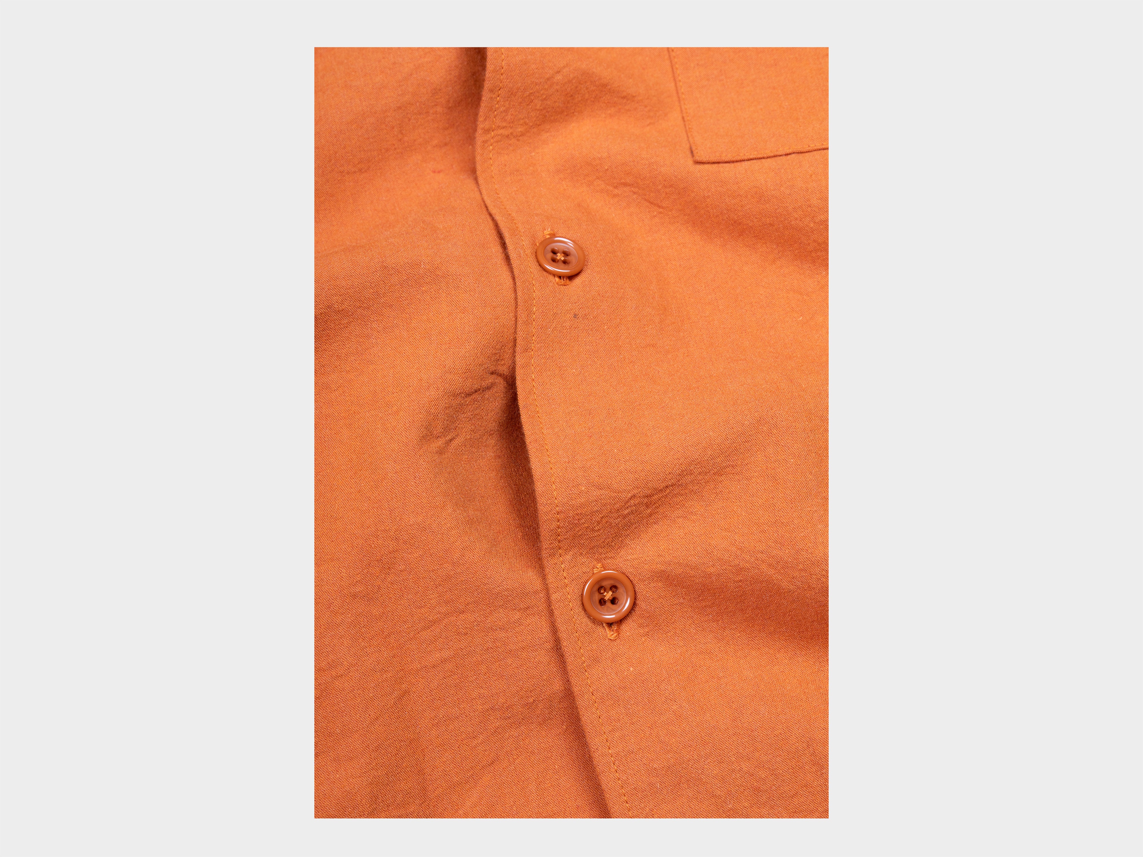 R21S8 "Weather Shirt PK" Rust Wool