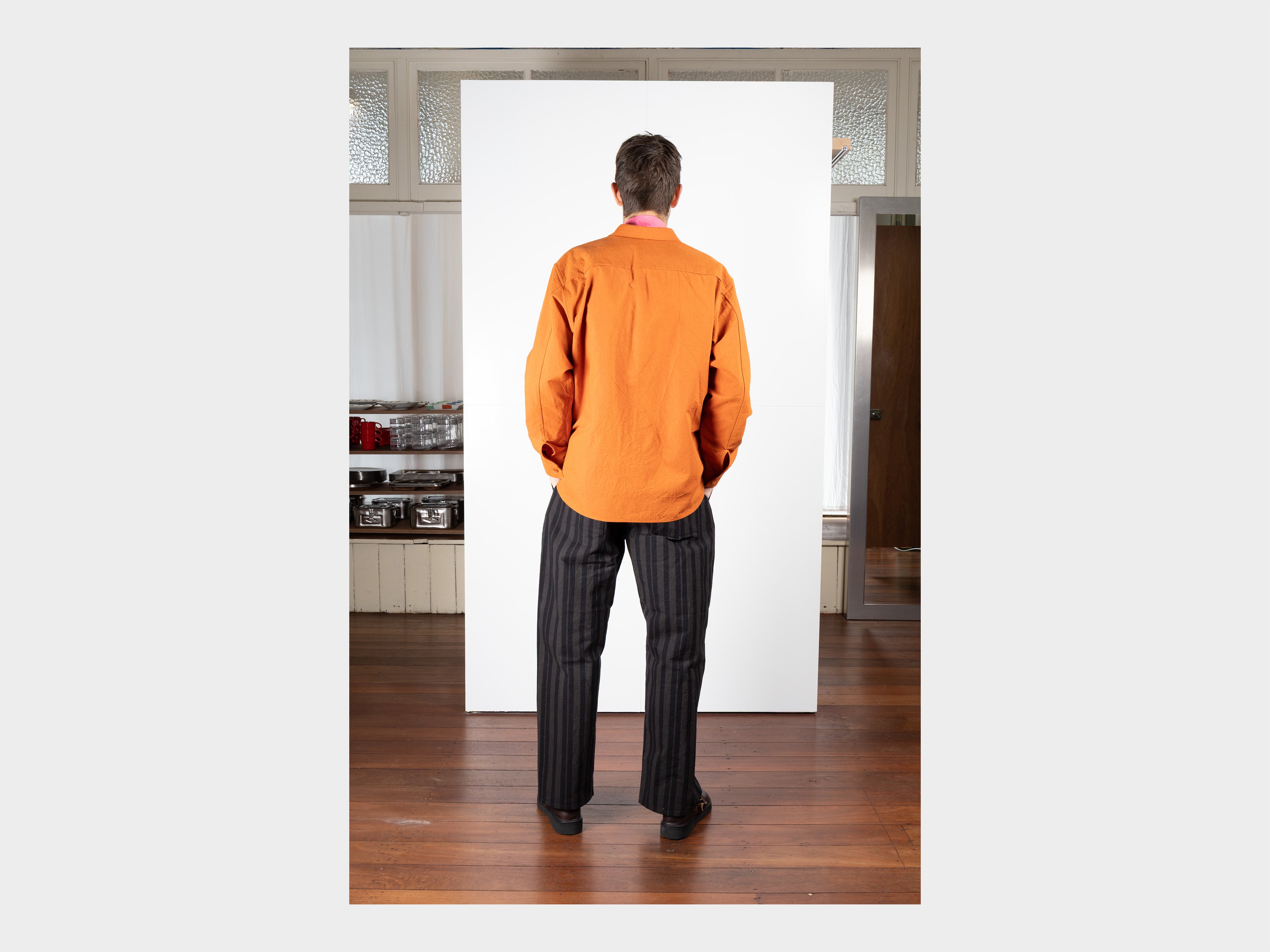 R21S8 "Weather Shirt PK" Rust Wool