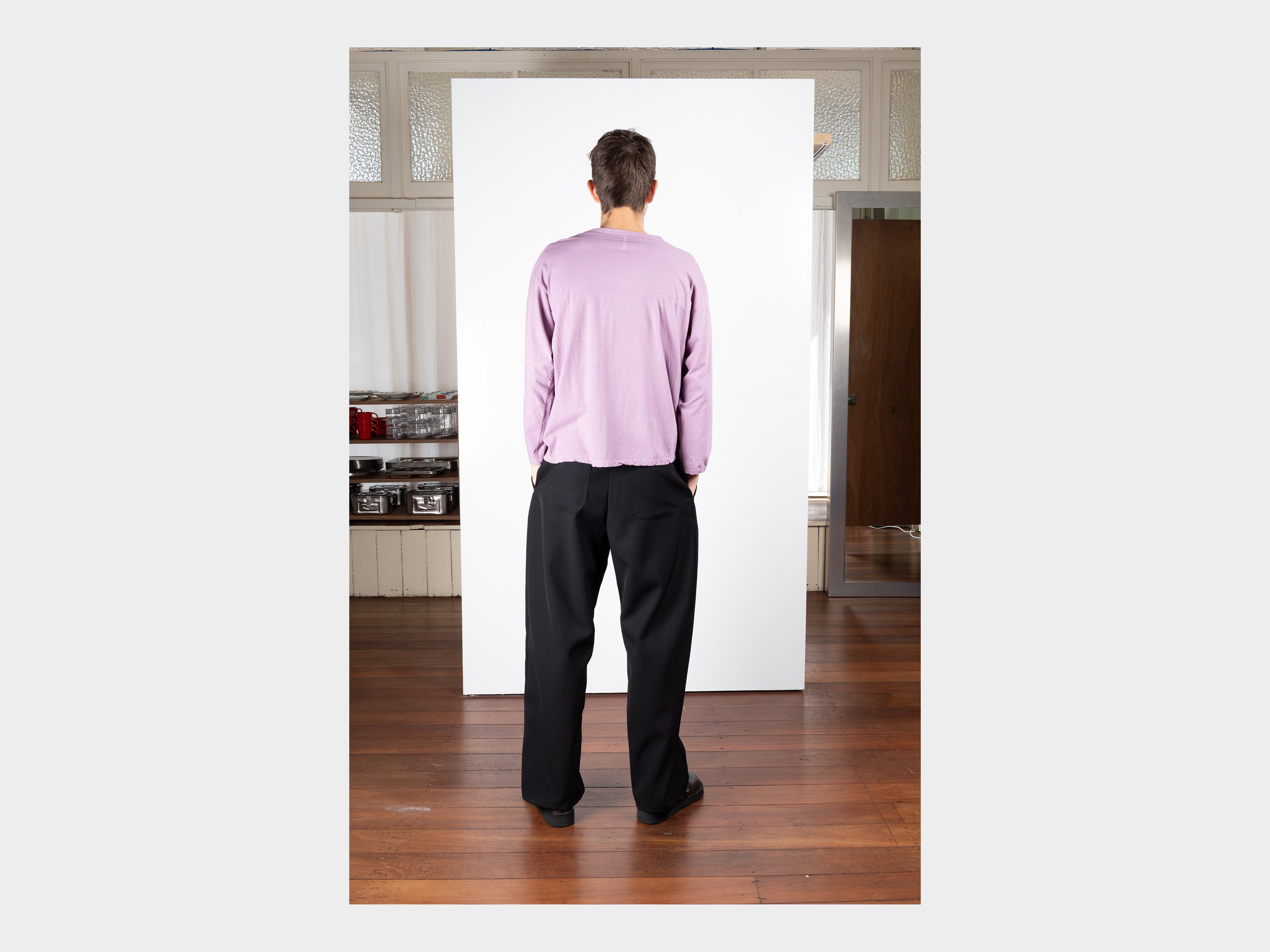 R21T6 "L/S Binder T-Shirt" Grape