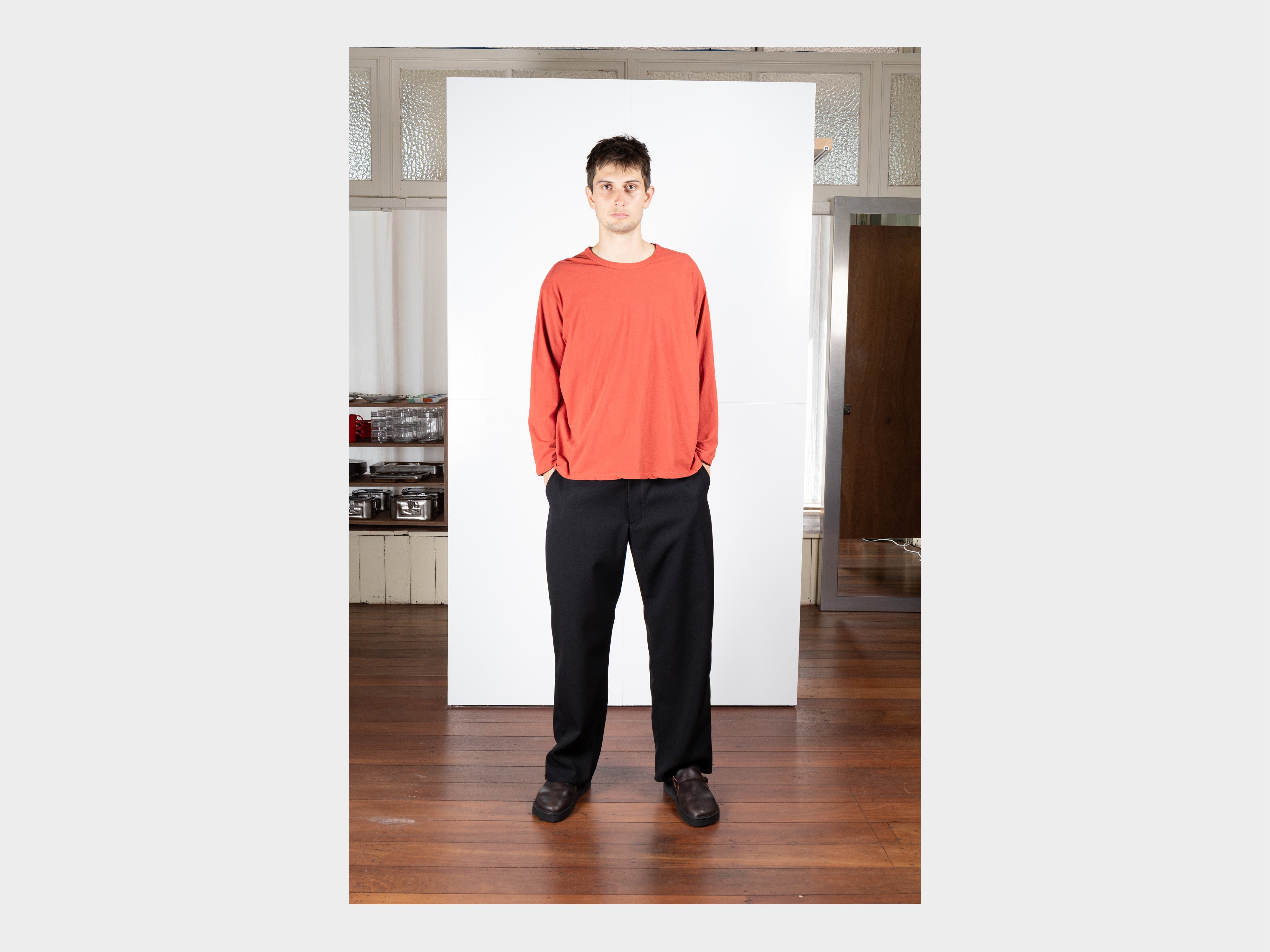 R21T6 "L/S Binder T-Shirt" Spice