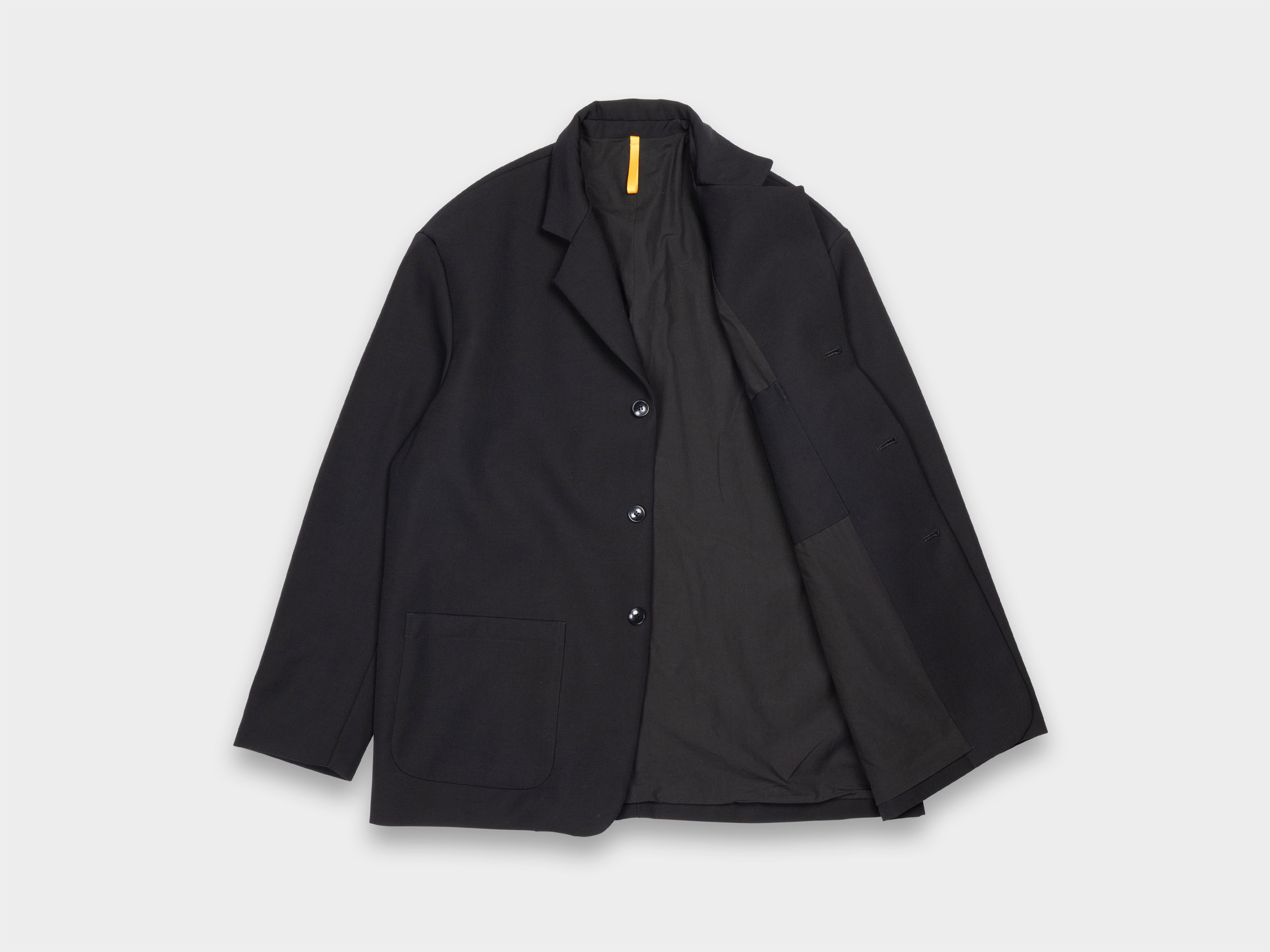 R21Y2 "Patch Blazer" Black Impact Wool