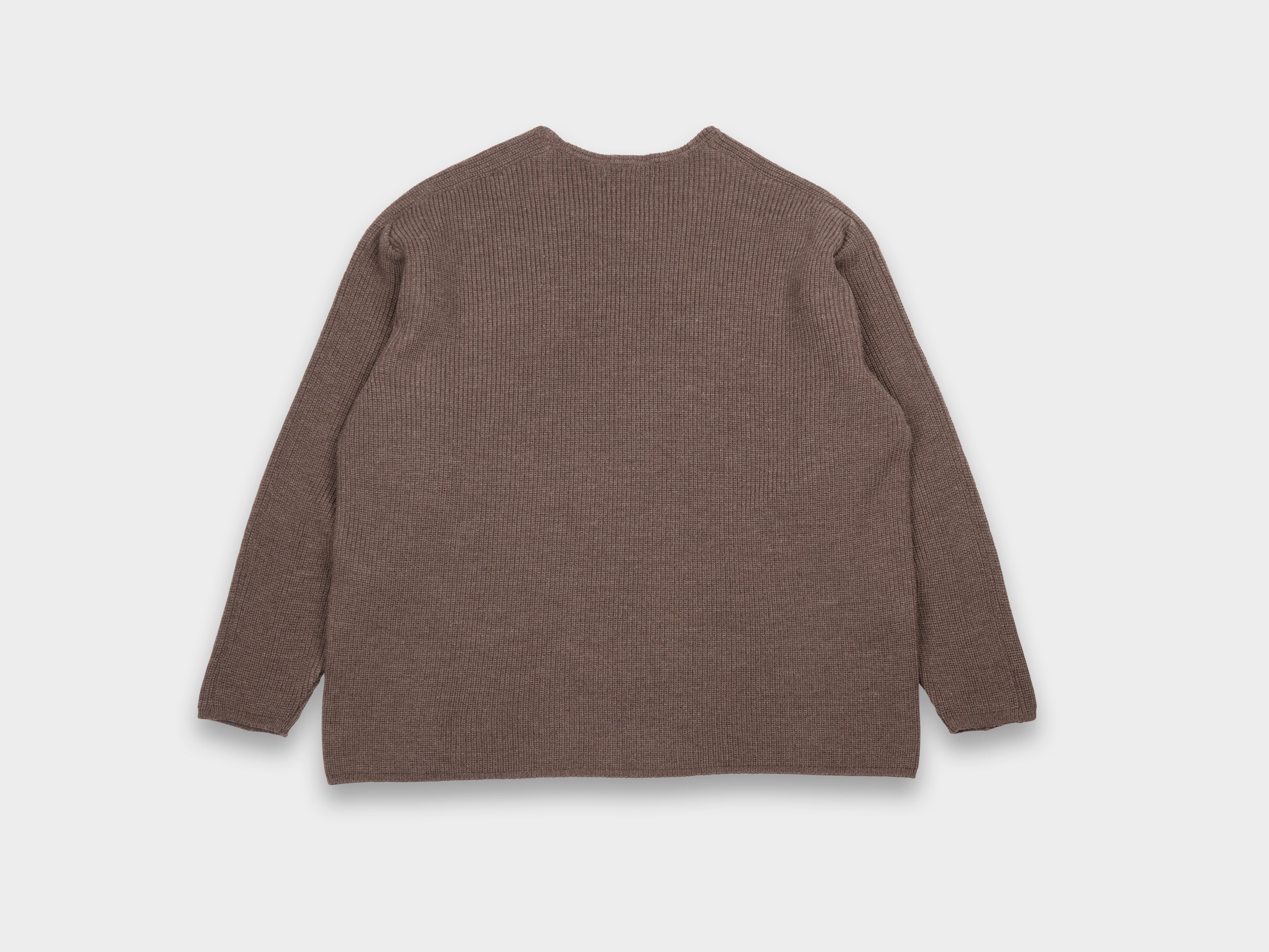 R21Z6 "Machine Knit" Black Sheep