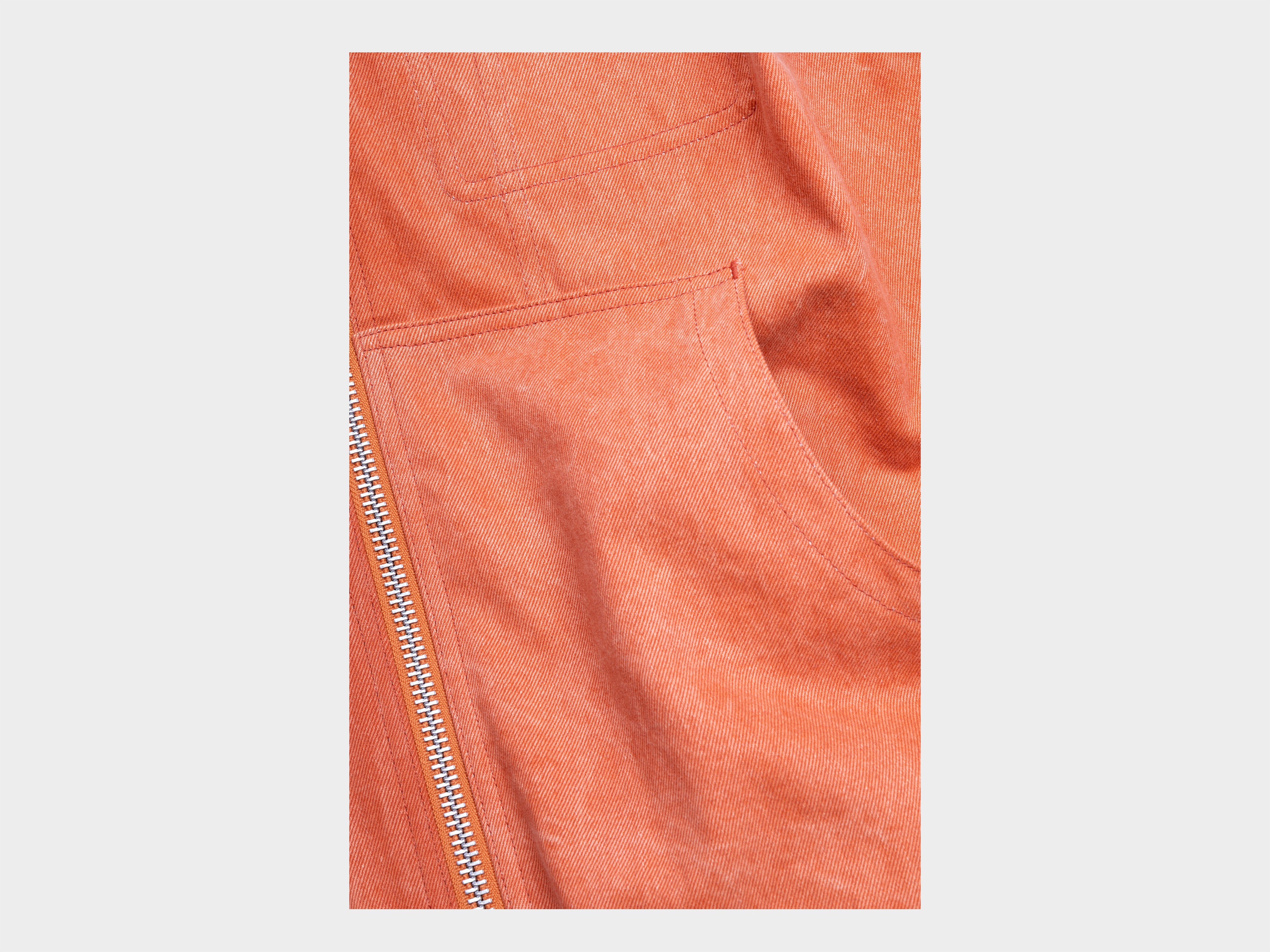 R22J3 "Jebok Parka" Copper Organic Denim