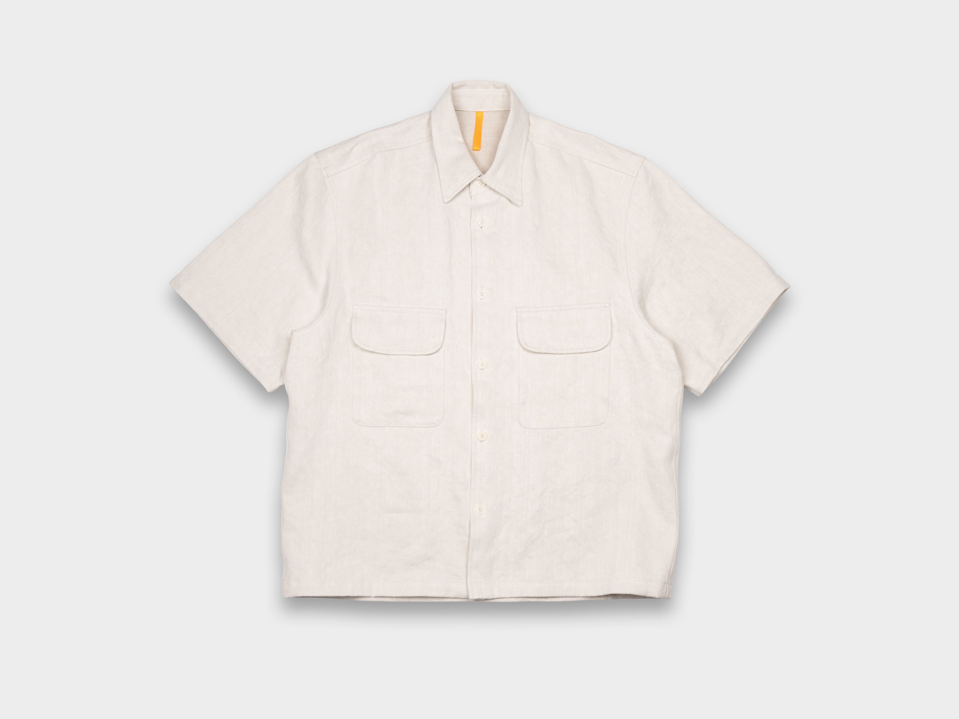 R22M9 "S/S Service Shirt" Heirloom Herringbone