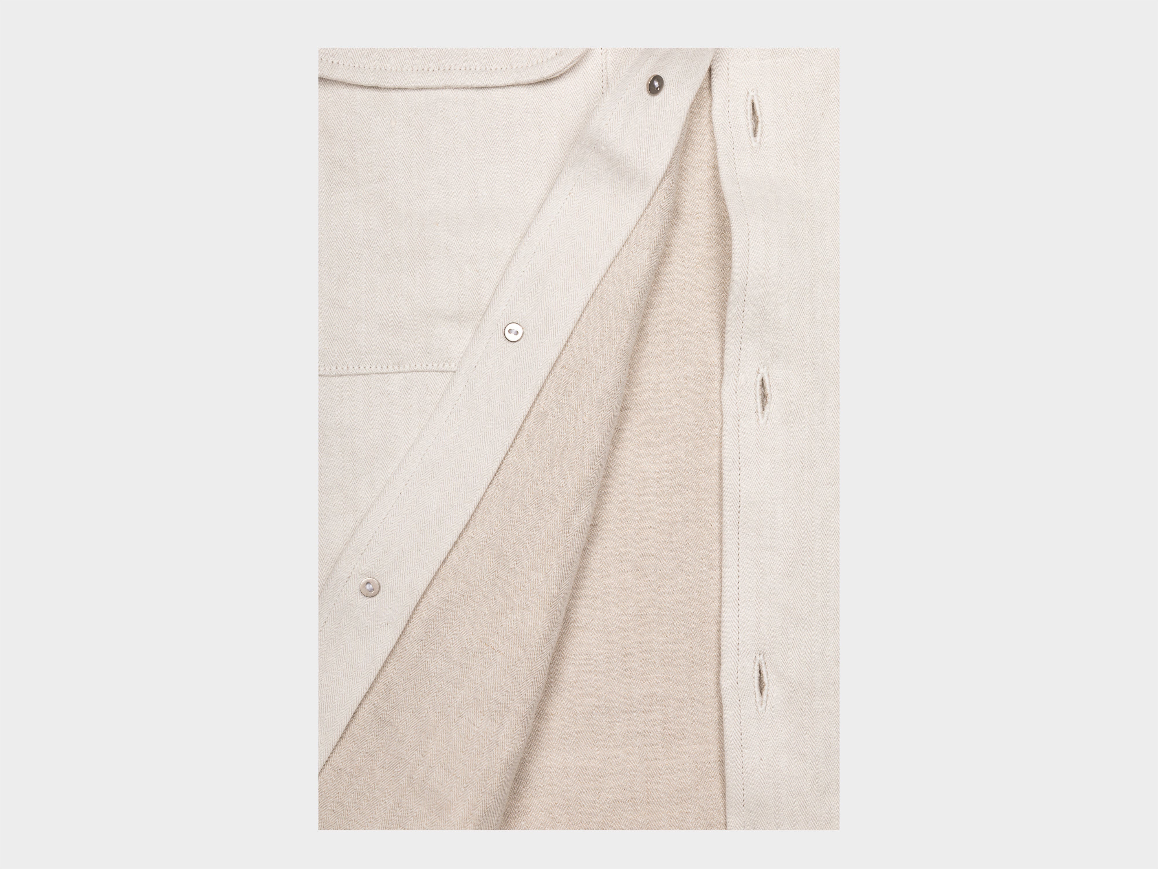 R22M9 "S/S Service Shirt" Heirloom Herringbone
